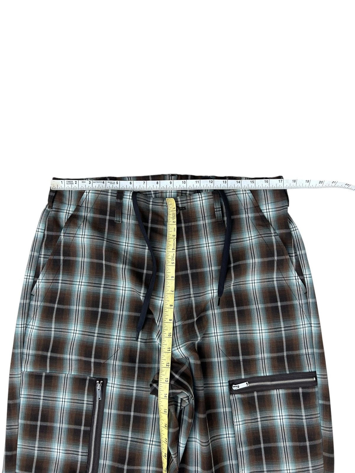 Undercover Undercover X Gu Shadow Plaids Baggy Wide Parachute Trouser Size US 34 / EU 50 - 2 Thumbnail