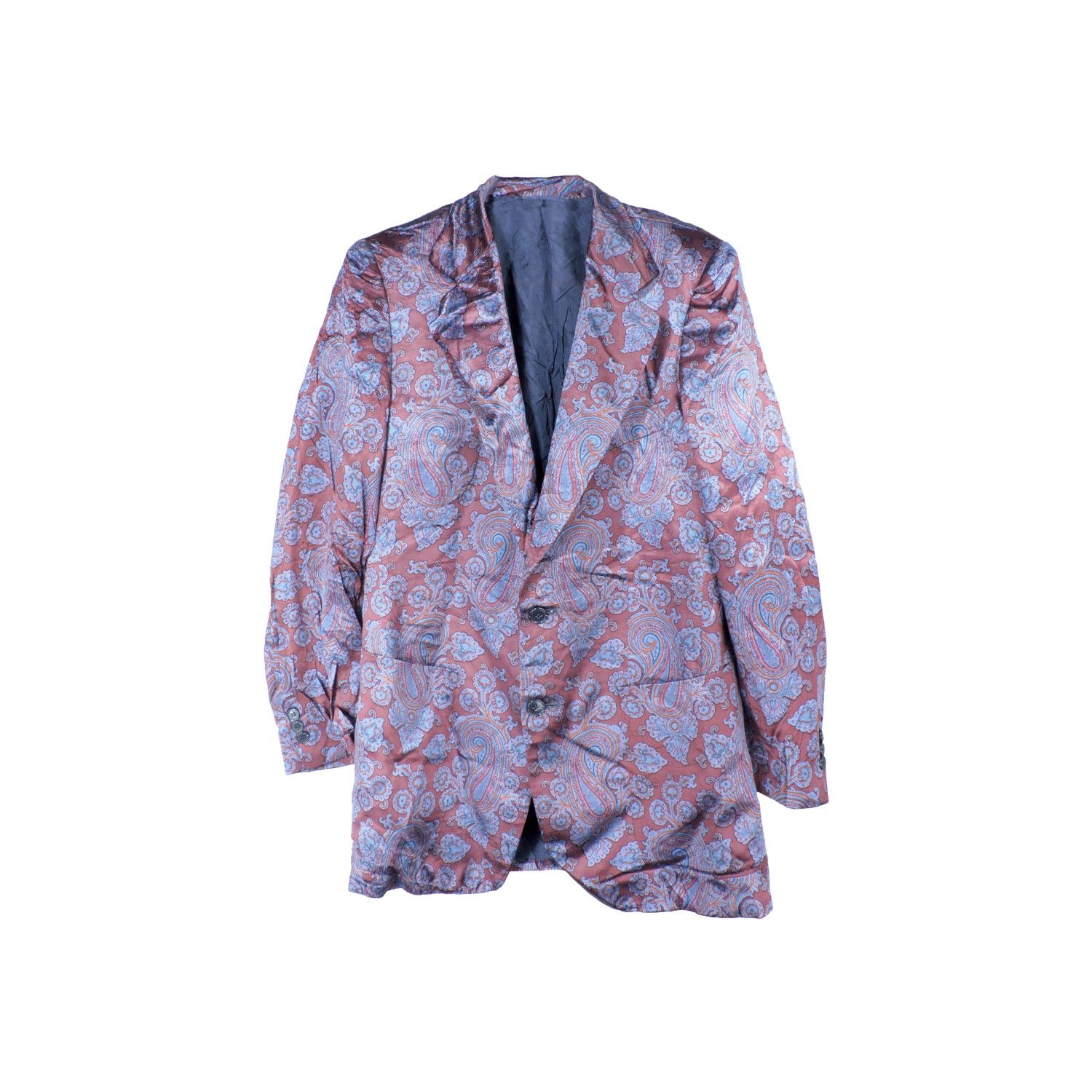 Francesco Smalto FRANCESCO SMALTO SHINY PAISLEY SUITS BLAZER Size 50R - 1 Thumbnail