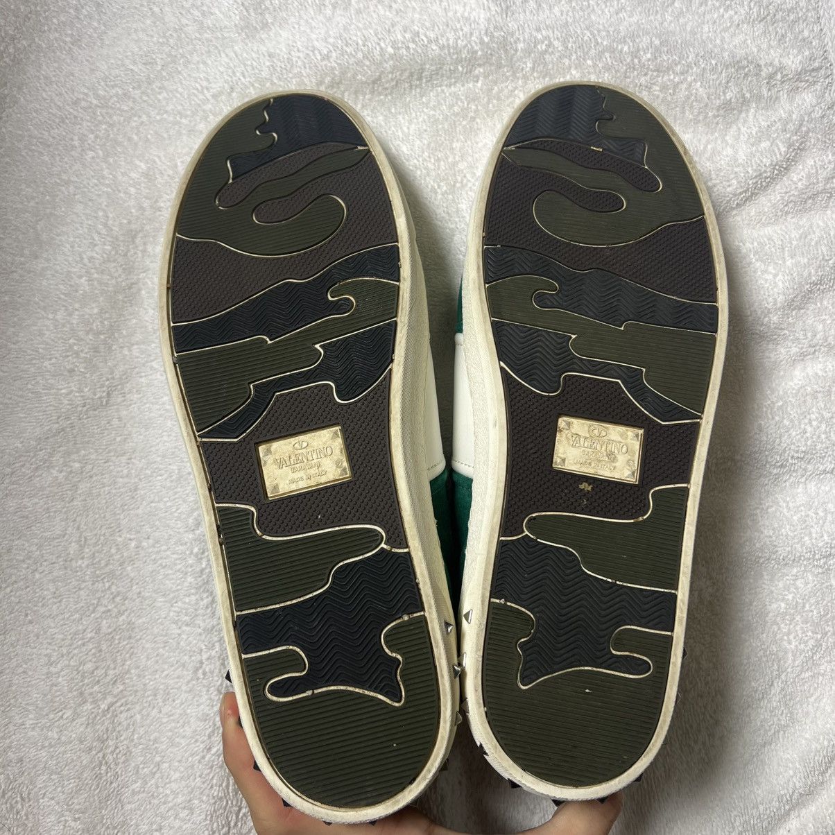 Valentino Valentino Green Suede Low Tops Size US 10.5 / EU 43-44 - 3 Thumbnail