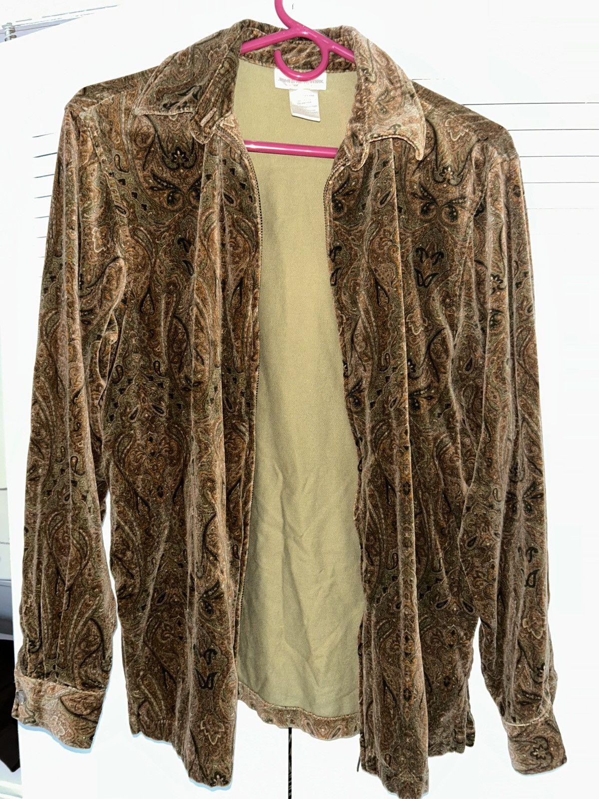 Jones New York Jones New York x Vintage Size Small Zip Up Dress Shirt Size US S / EU 44-46 / 1 - 6 Thumbnail