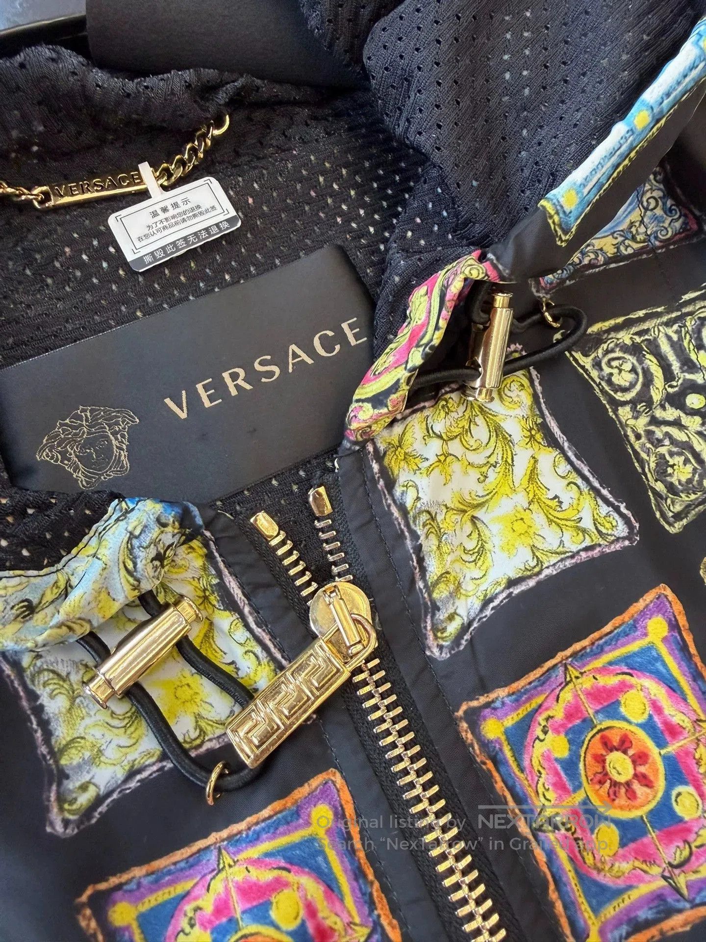 Versace Versace Men's Printed Jacket. Size US XL / EU 56 / 4 - 3 Thumbnail