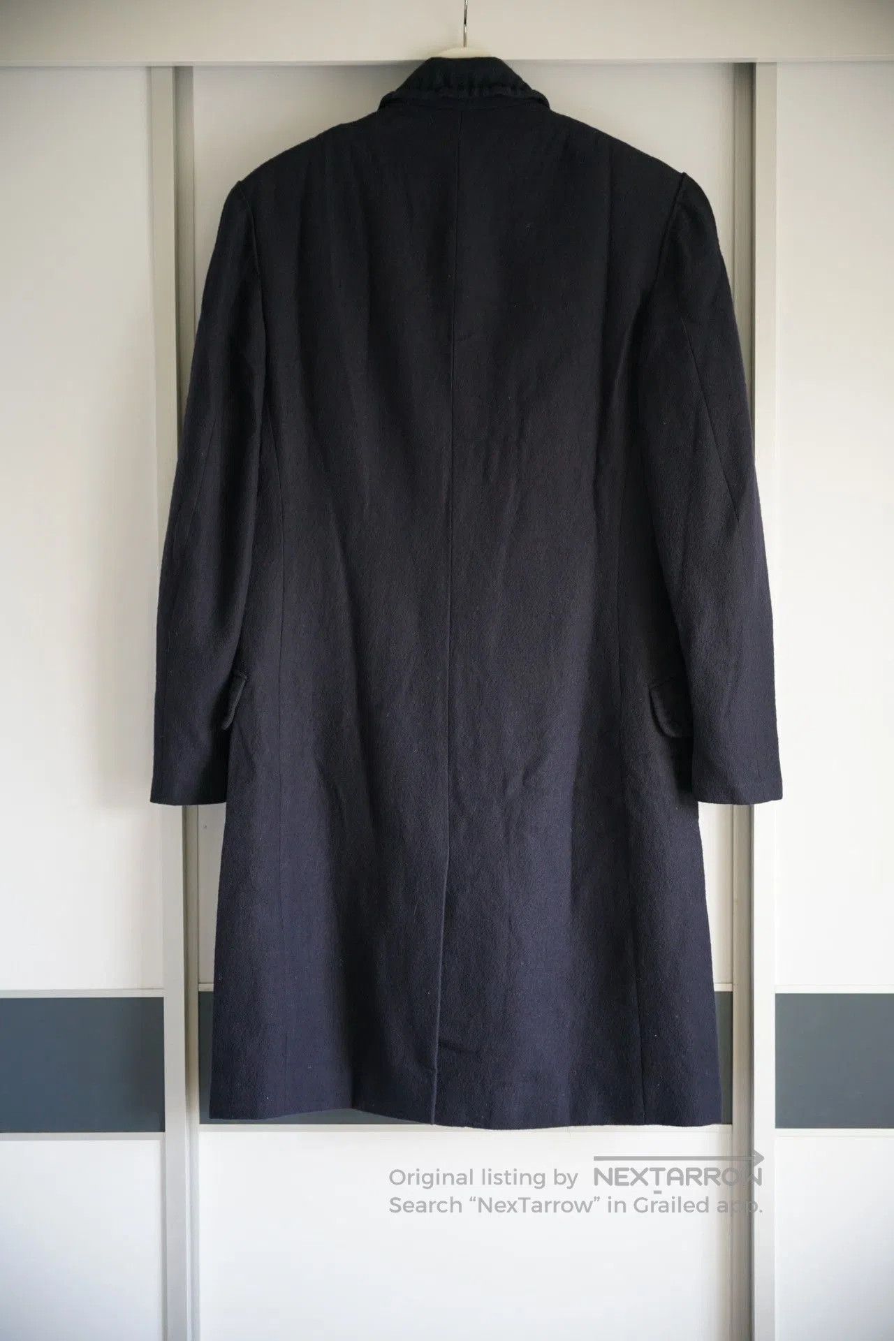 Yohji Yamamoto Yohji Yamamoto Tailored Wool Blend Coat. Size US M / EU 48-50 / 2 - 2 Thumbnail