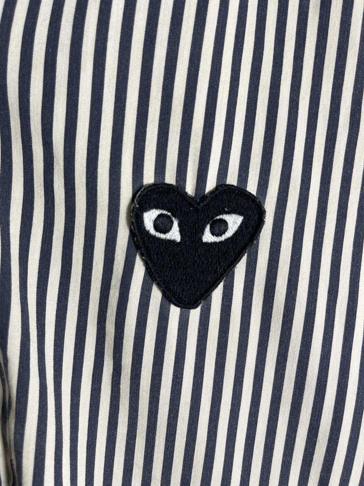 Comme des Garcons × Japanese Brand × Vintage Vintage Play Comme Des Garcons button shirt Size M / US 6-8 / IT 42-44 - 3 Thumbnail