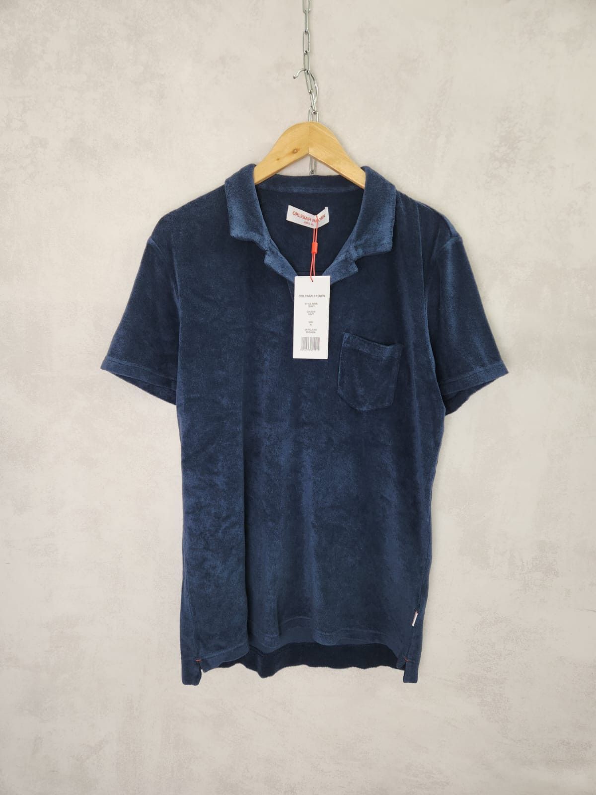 Orlebar Brown Men’s Orlebar Brown Polo T-Shirt Size US XL / EU 56 / 4 - 1 Thumbnail