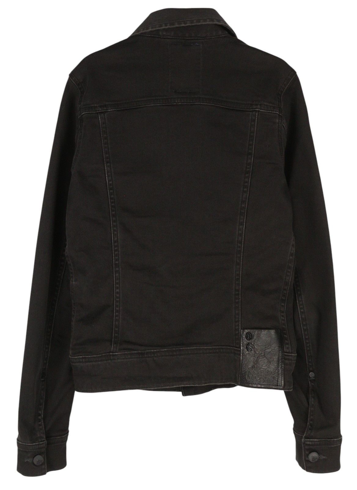 G-Star FENDER SLIM TAILOR JKT XS Black Denim Button-Up 86443 Size XS / US 0-2 / IT 36-38 - 2 Thumbnail
