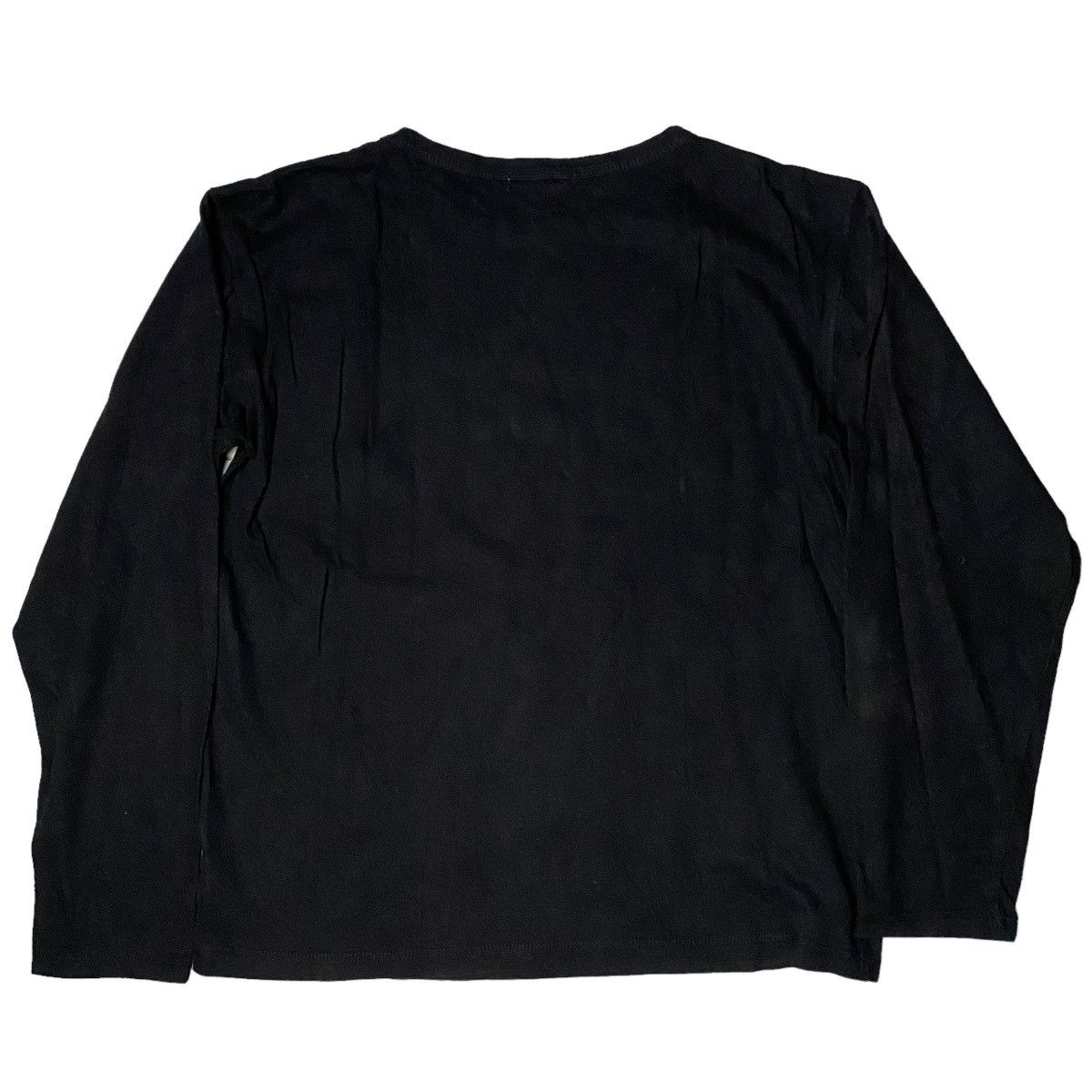 If Six Was Nine 2000's Shisky Cross Skull Poem Longsleeve Size US M / EU 48-50 / 2 - 5 Thumbnail
