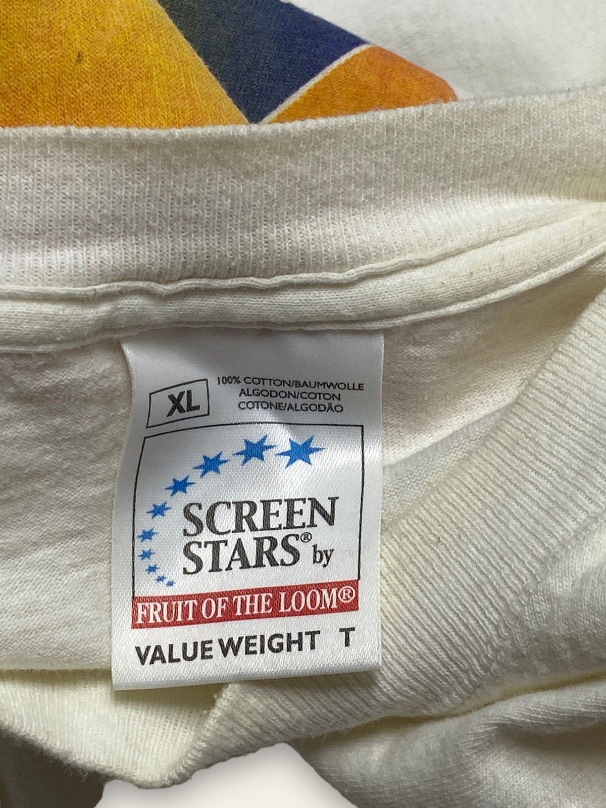 Vintage Vintage EDEN Camping Club Screen Stars Tee Shirt Y2K Size US XL / EU 56 / 4 - 4 Thumbnail