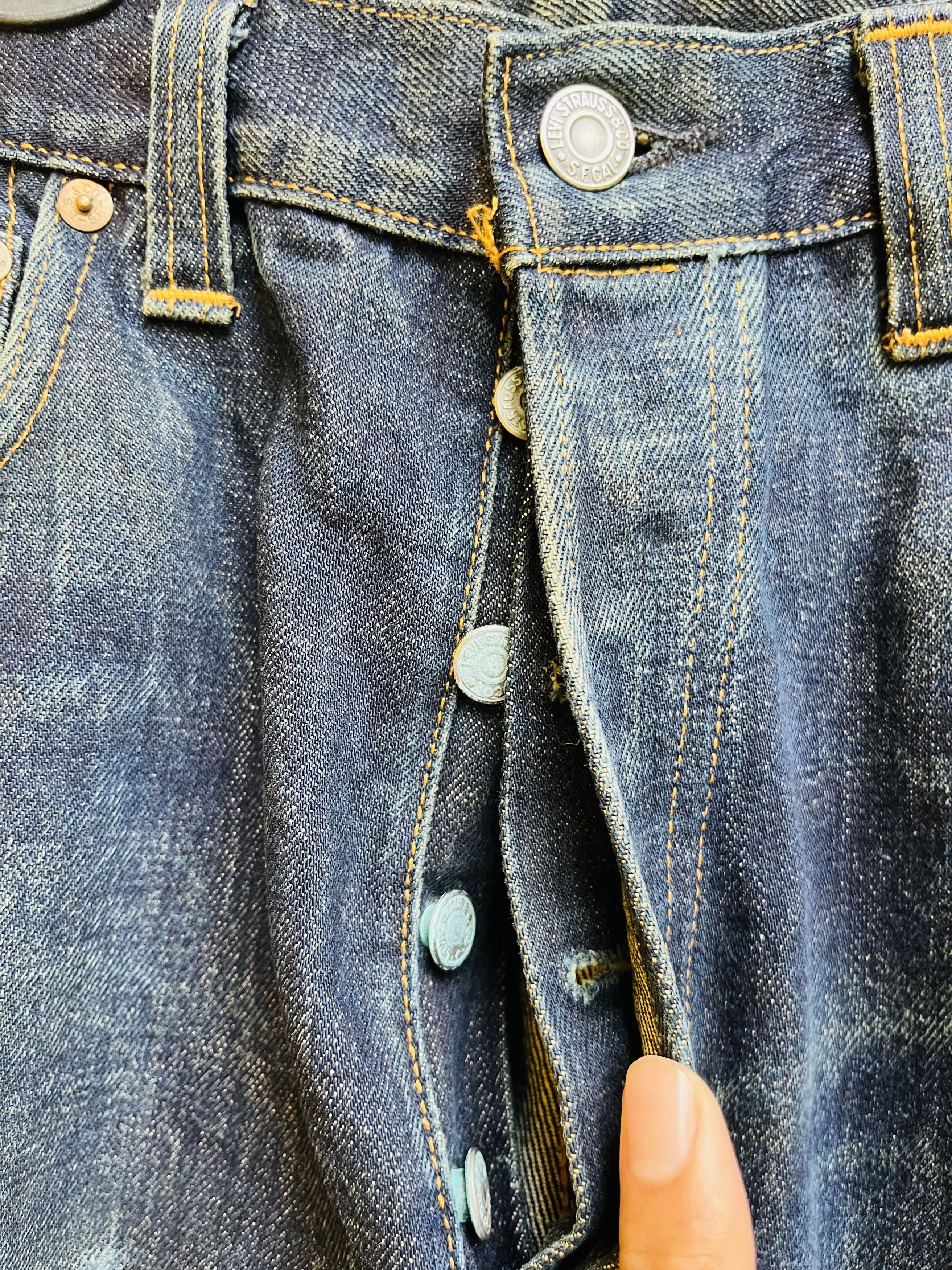 Levi's Vintage Clothing Vintage 80s Levis Big E Designer Fashion Style Size US 31 - 8 Thumbnail