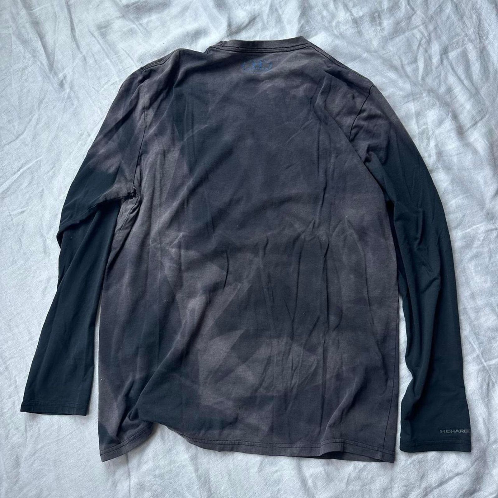 Under Armour × Vintage Vintage Y2K Thrashed Sun Faded Under Armour Longsleeve Shirt Size US M / EU 48-50 / 2 - 8 Thumbnail