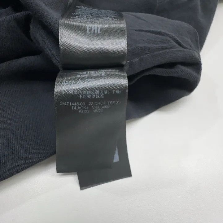 Balenciaga Balenciaga YEEZY x GAP x Balenciaga Logo Crop Tee -2507 Size US L / EU 52-54 / 3 - 5 Thumbnail