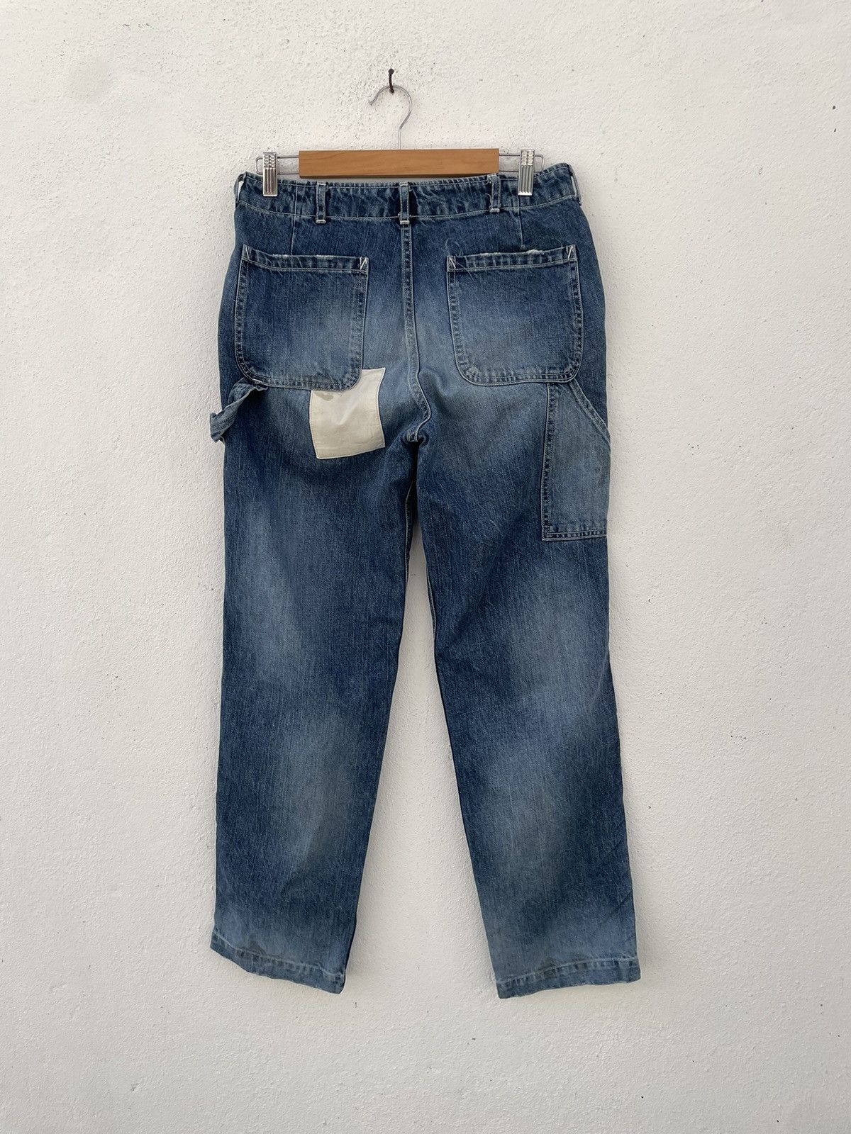 Japanese Brand × URBAN RESEARCH DOORS D’sh by Urban Research Doors Carpenter Patchwork Pant Size US 30 / EU 46 - 13 Thumbnail