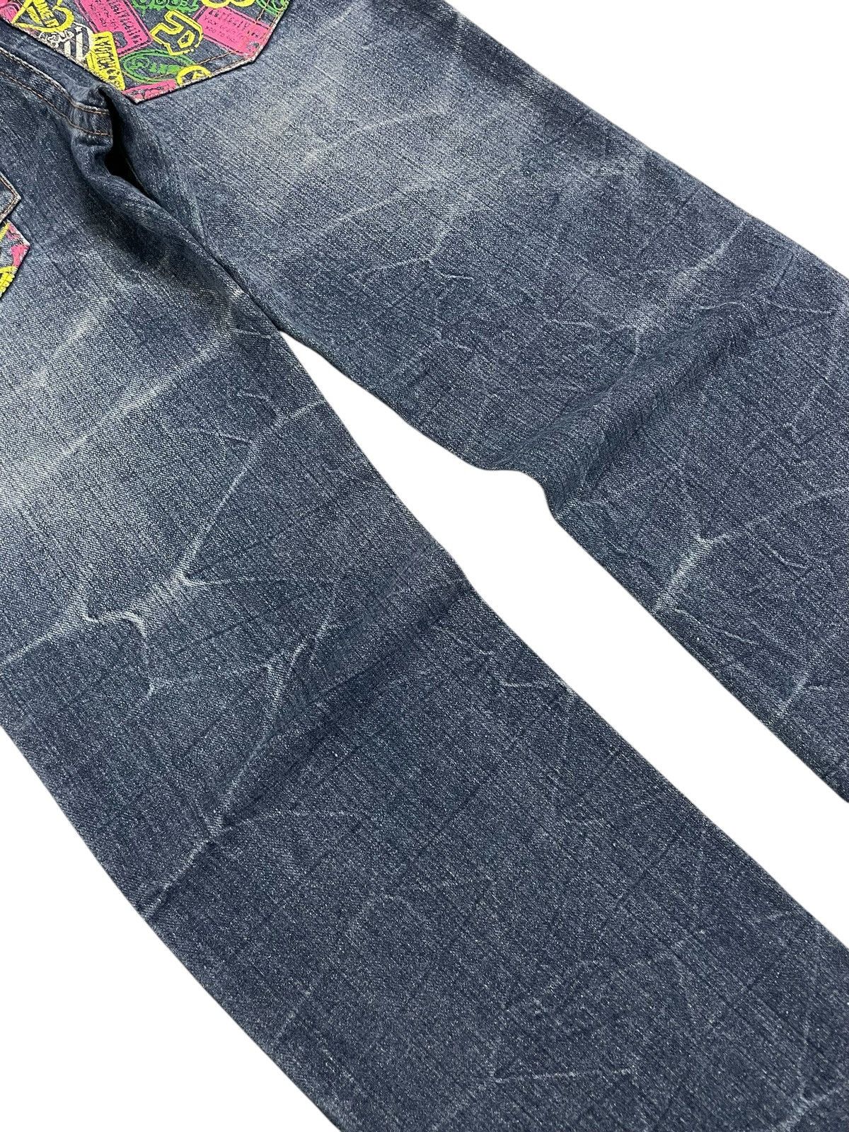 20471120 × Japanese Brand Petit Berry Graffiti Honeycomb Mark Art Clone Devgru Style Size US 28 / EU 44 - 13 Thumbnail
