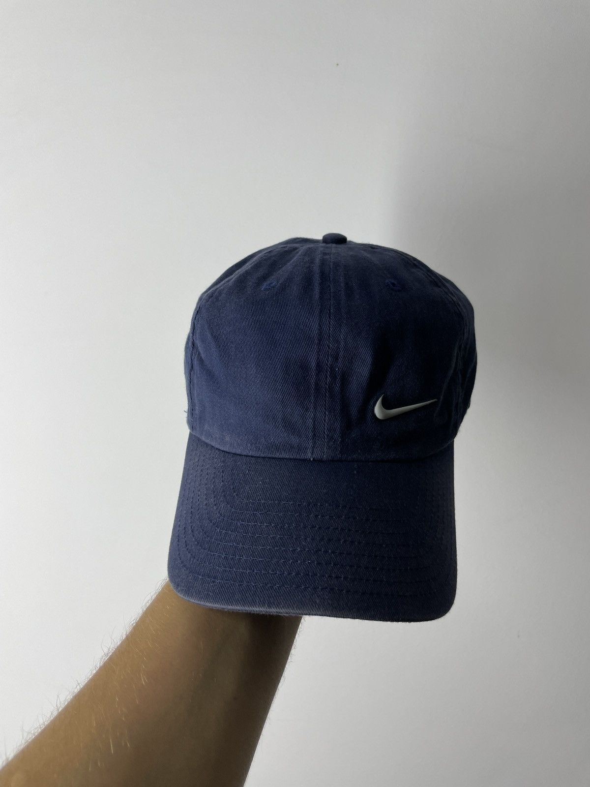 Nike × Vintage Nike Vintage Taiwan Swoosh cap Size ONE SIZE - 2 Thumbnail