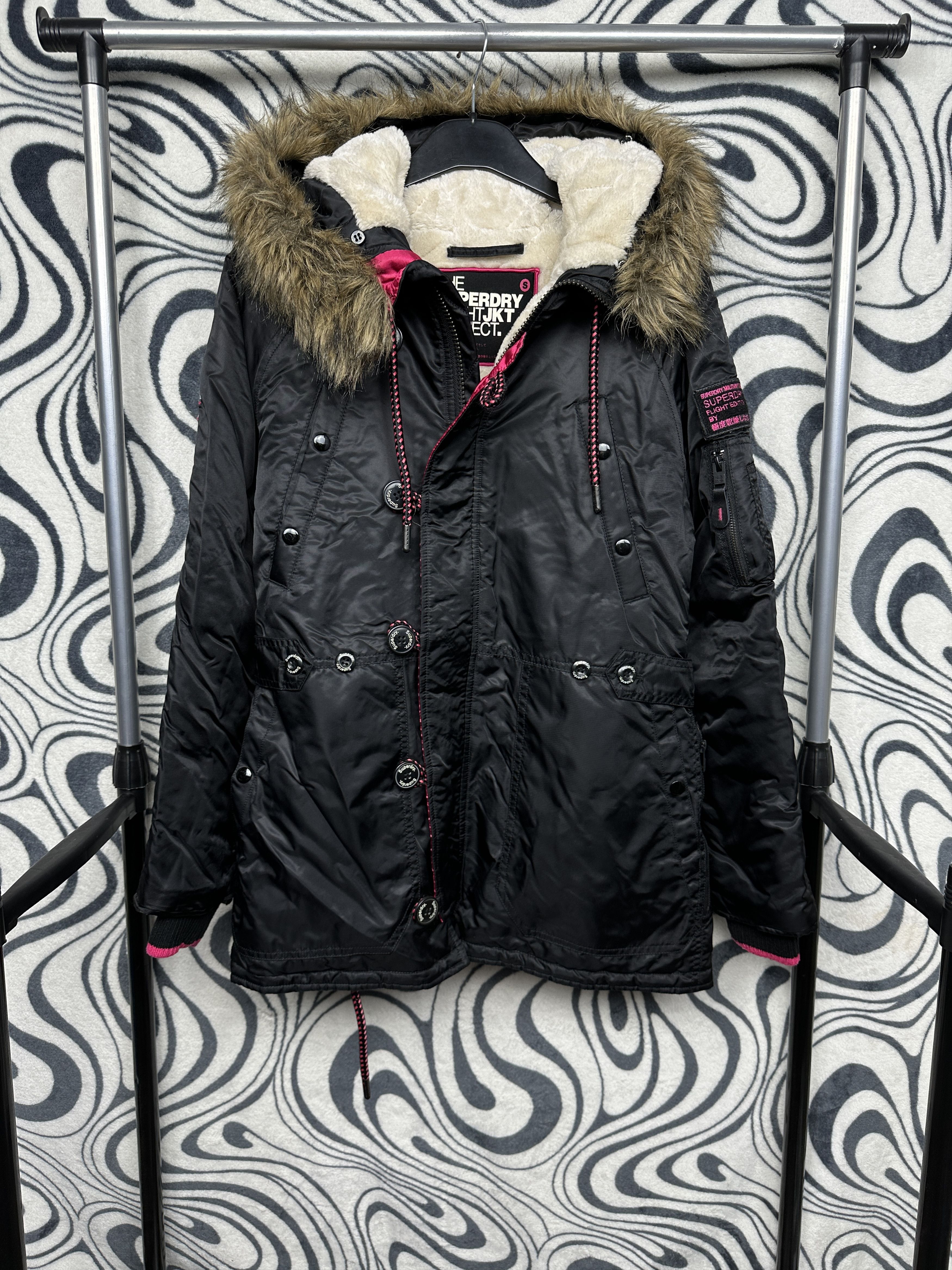 Superdry Superdry Vintage N3B Flight Parka Jacket USA Army Size S / US 4 / IT 40 - 1 Thumbnail