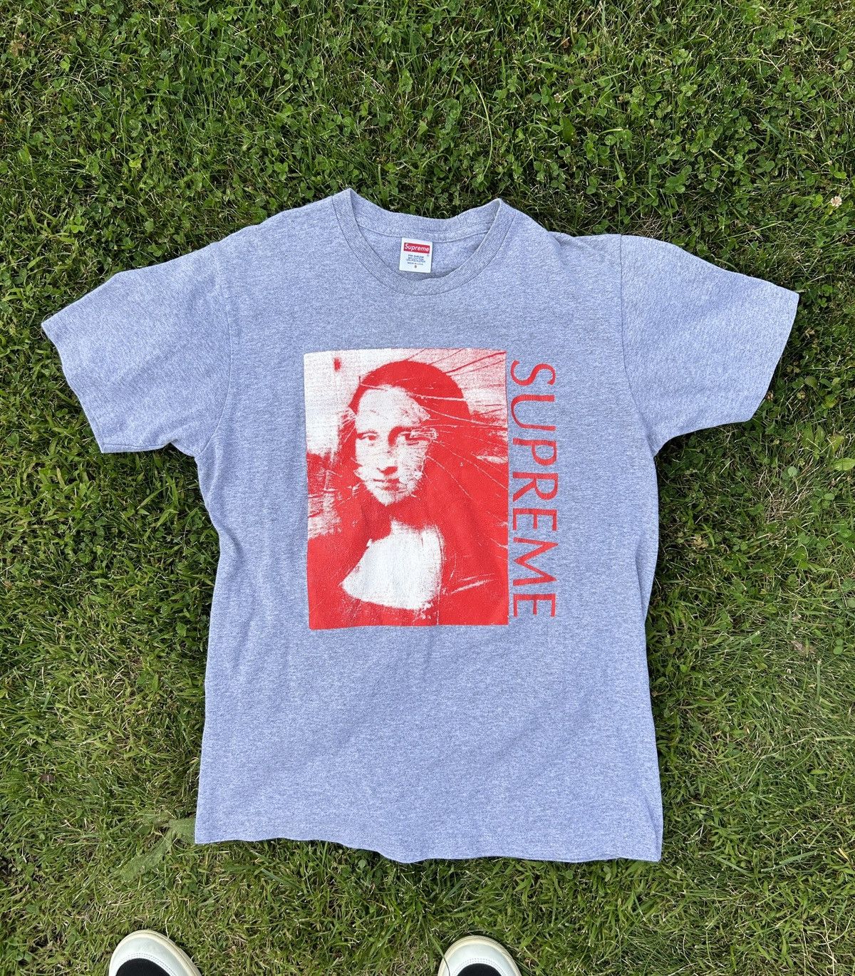 Supreme Supreme Mona Lisa Tee Heather Grey | Grailed