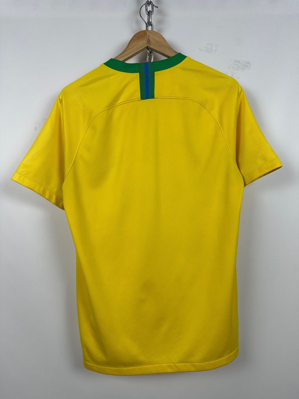 Nike 2018 Nike Brazil National Team Home Soccer Jersey Size US M / EU 48-50 / 2 - 3 Thumbnail