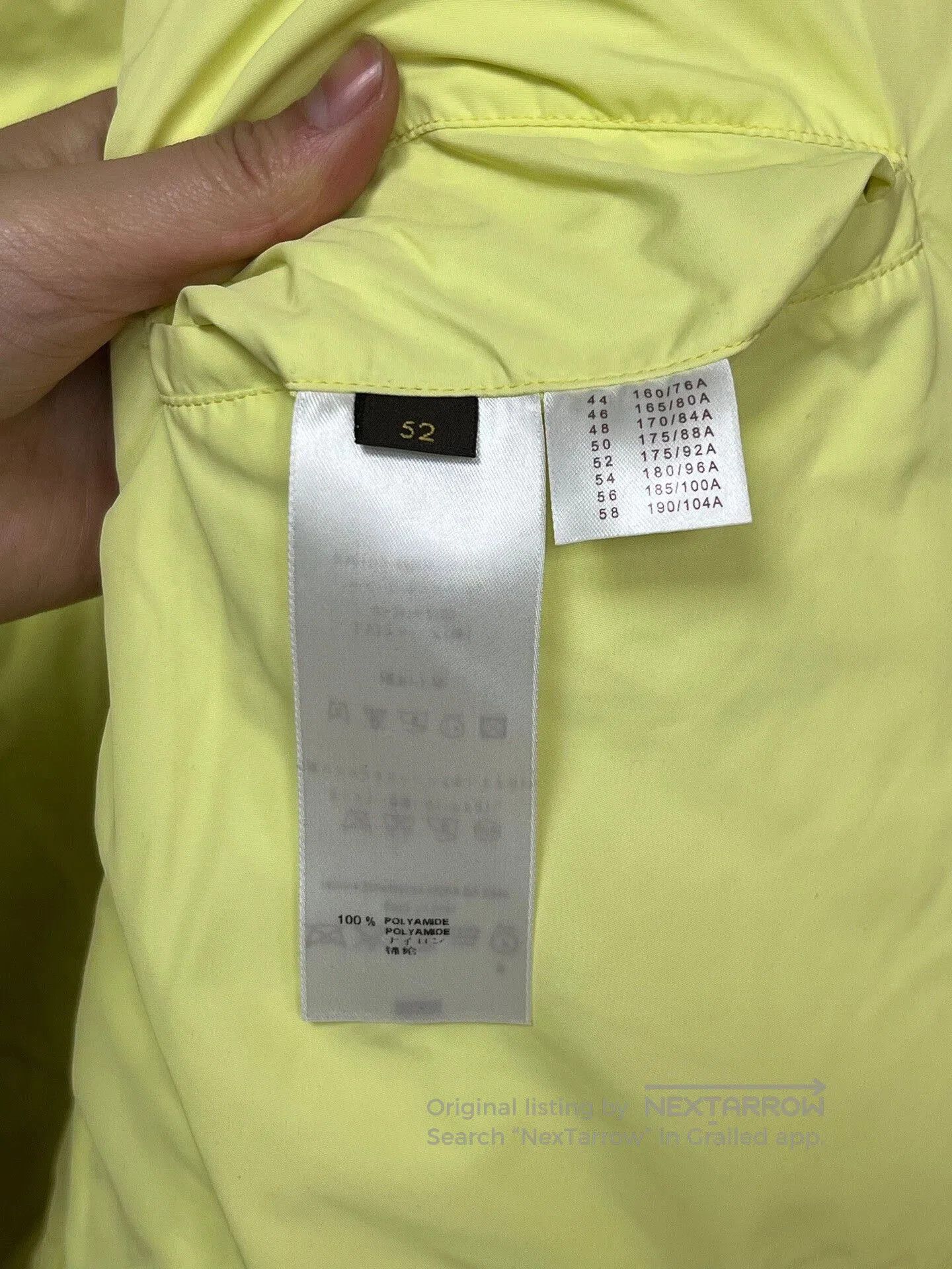 Louis Vuitton louis vuitton fluorescent yellow down jacket. Size US L / EU 52-54 / 3 - 4 Thumbnail