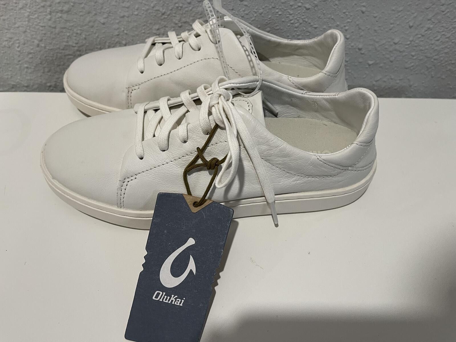 Olukai Olukai Pehuea Li'L W White Sneakers Women's Size 8 Size US 8 / IT 38 - 2 Thumbnail