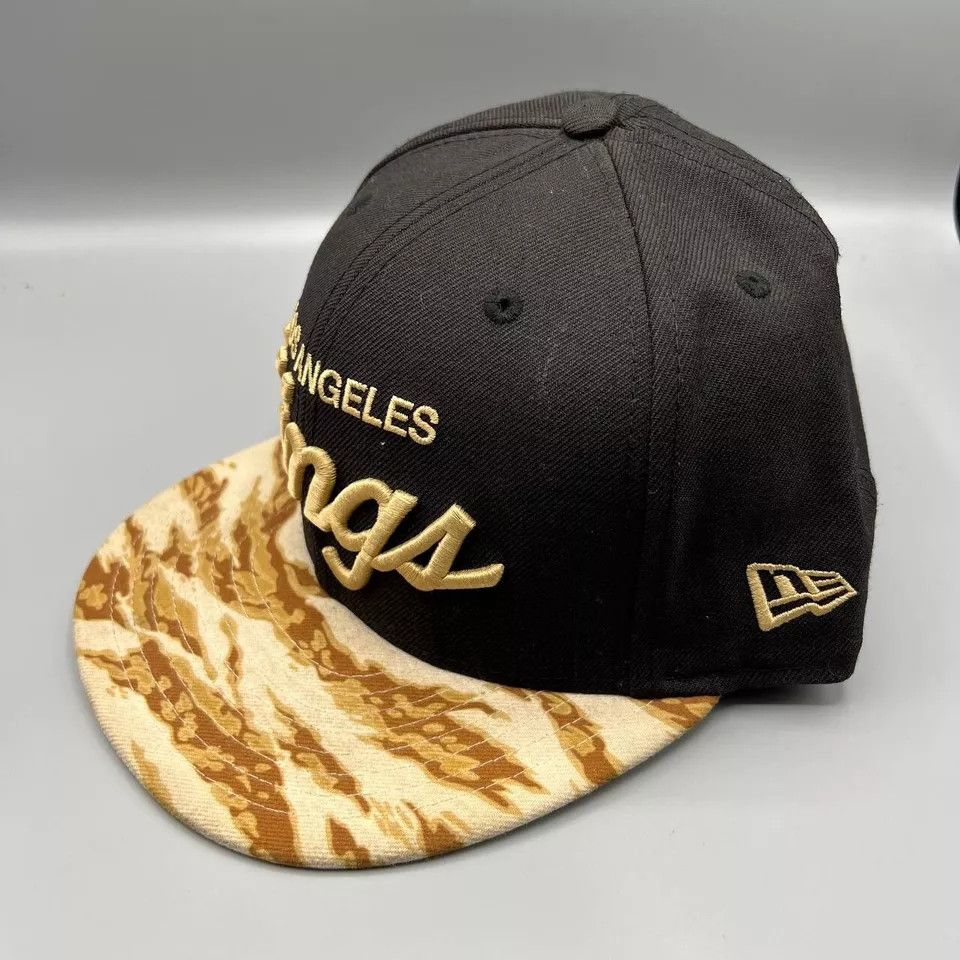 New Era Los Angeles LA Kings Hat Men 7 3/8 59Fifty New Era Fitted Size ONE SIZE - 2 Thumbnail