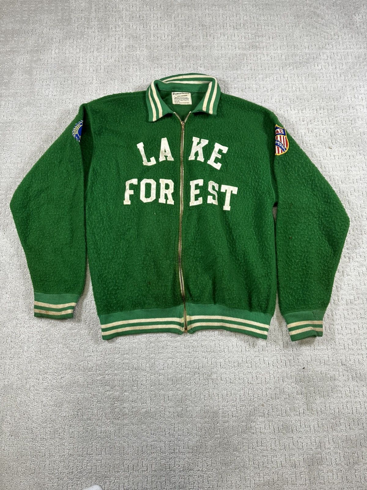 Champion 60s CHAMPION NYLON PILE SWEAT PARKA Size US L / EU 52-54 / 3 - 1 Thumbnail