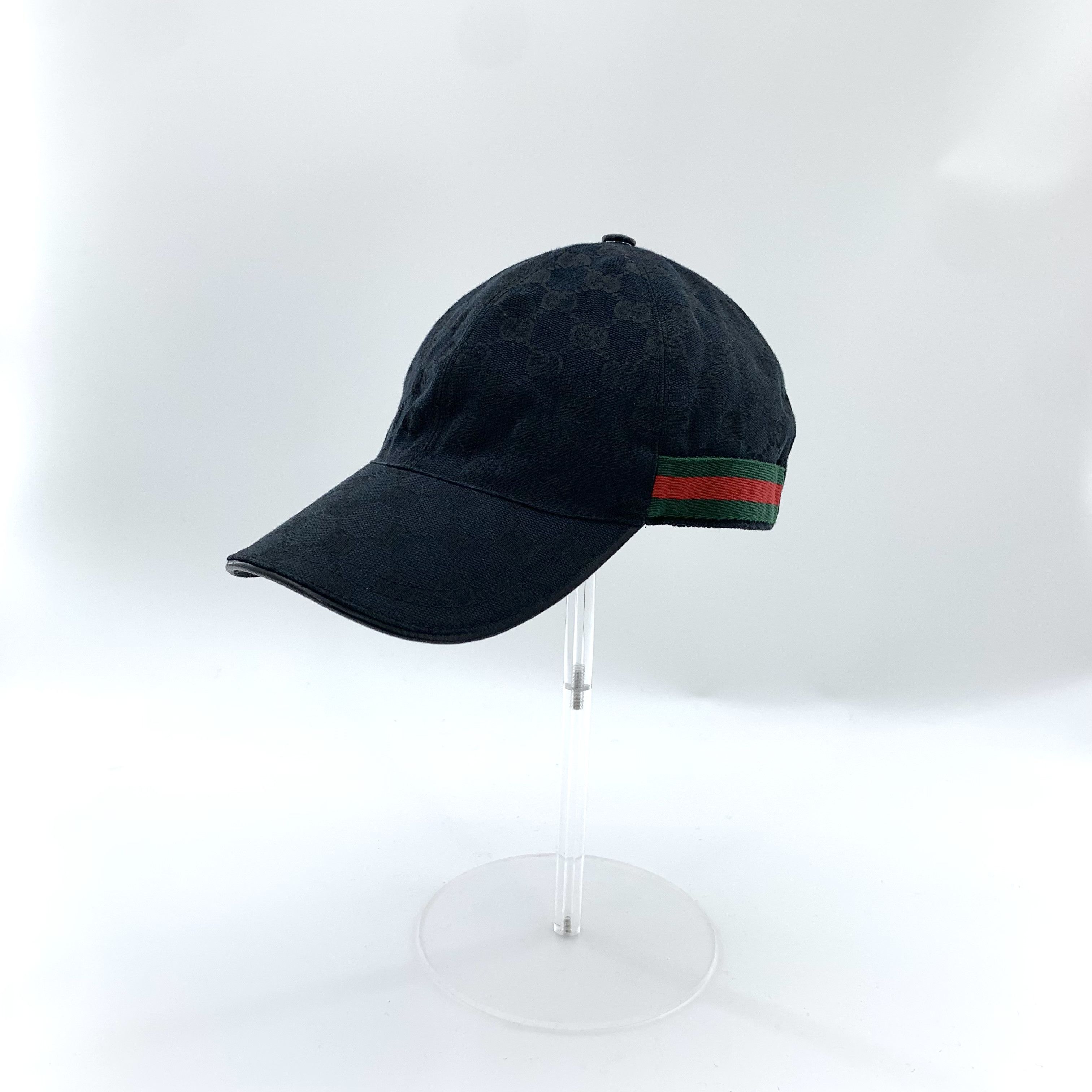 Gucci Gucci Monogram Jacquard Cap (Size M) Size ONE SIZE - 3 Thumbnail