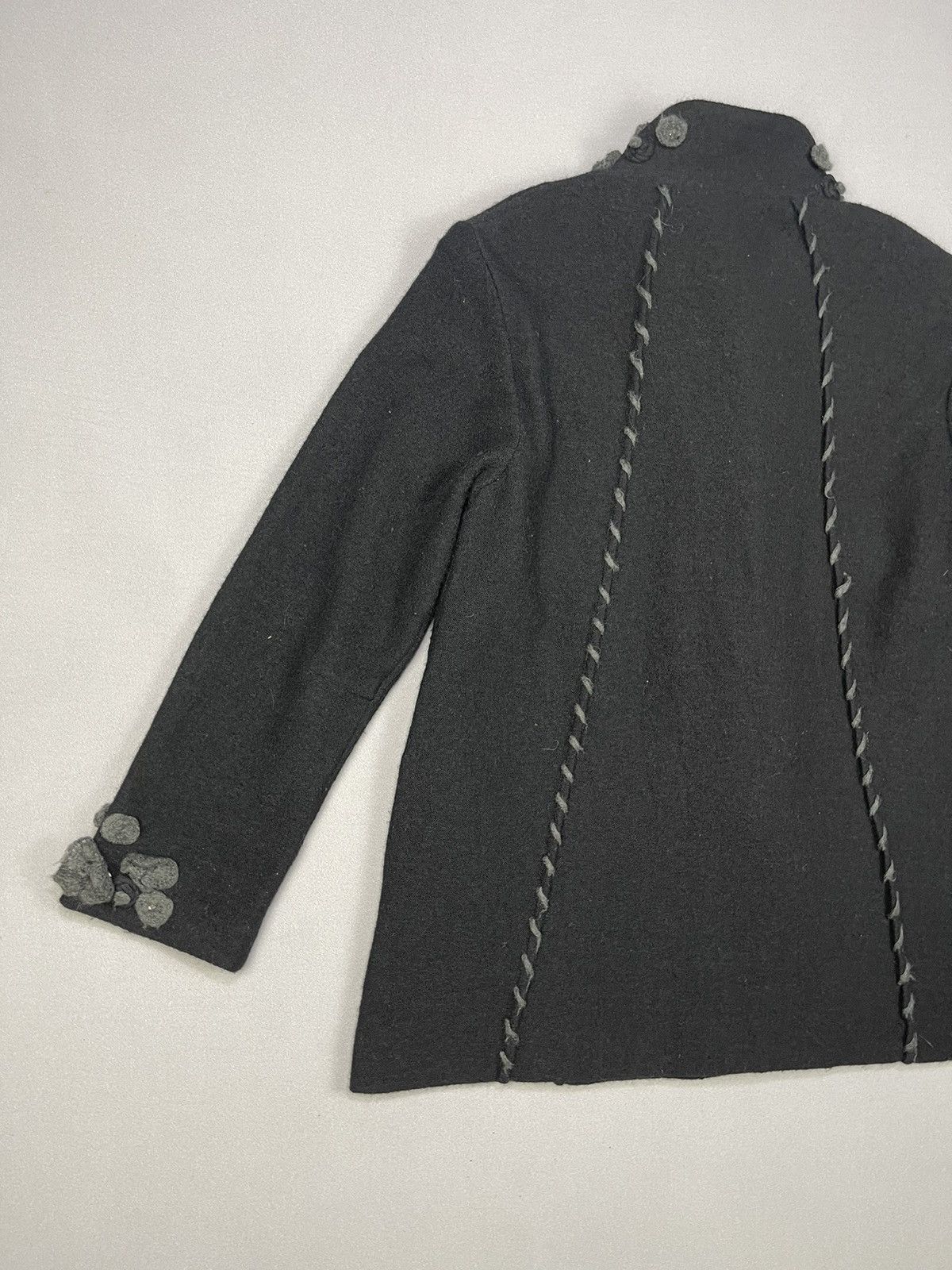 Kansai Yamamoto Kansai Cooperative Fashion Mohair Wool Midi Dress Size M / US 6-8 / IT 42-44 - 7 Thumbnail