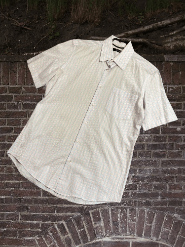Hugo Boss Hugo Boss White Short Sleeve Shirt Size US M / EU 48-50 / 2 - 1 Thumbnail