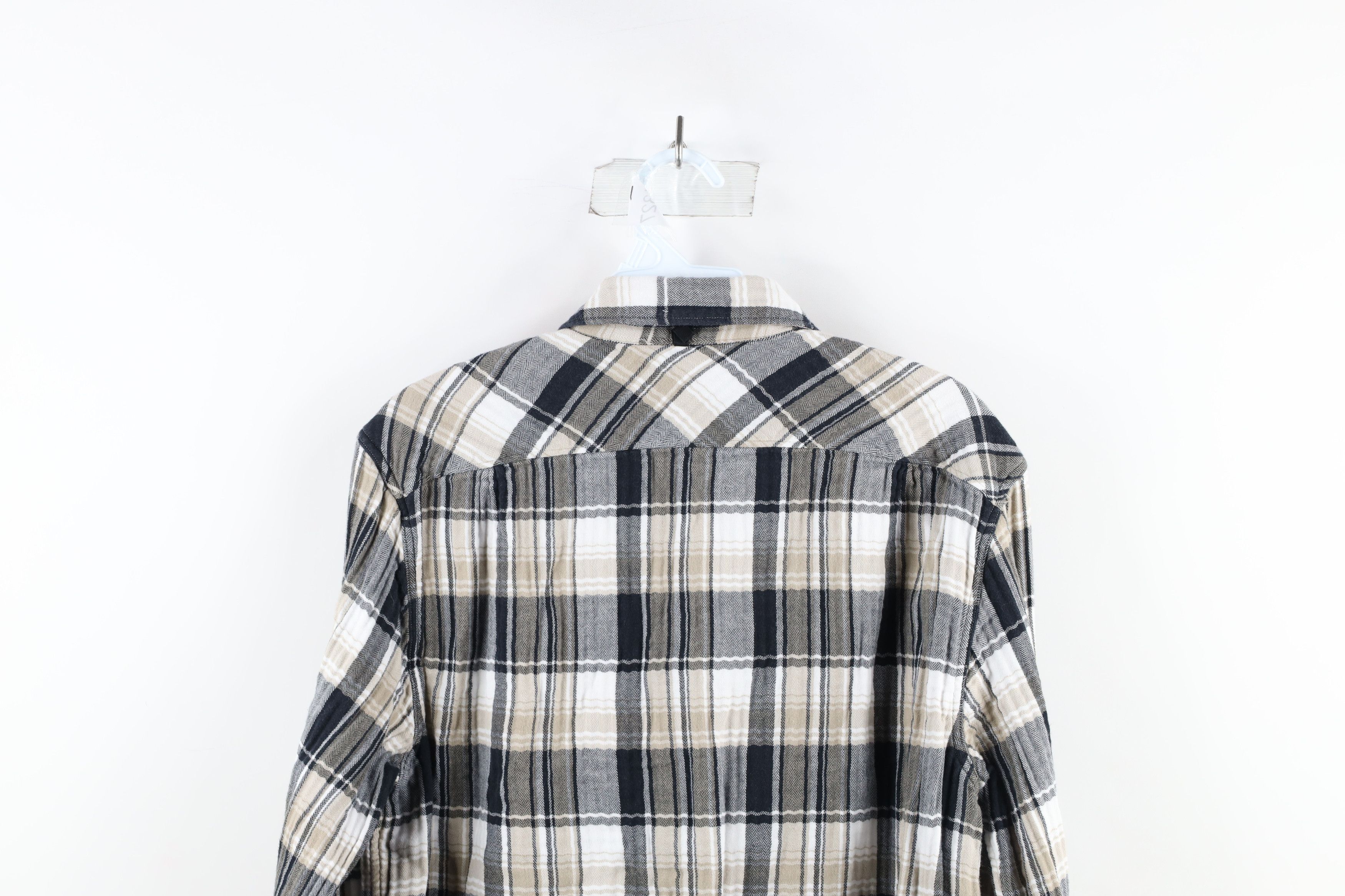 Rag & Bone × Vintage Rag & Bone Flannel Long Sleeve Button Shirt Plaid Cotton Size US M / EU 48-50 / 2 - 8 Thumbnail