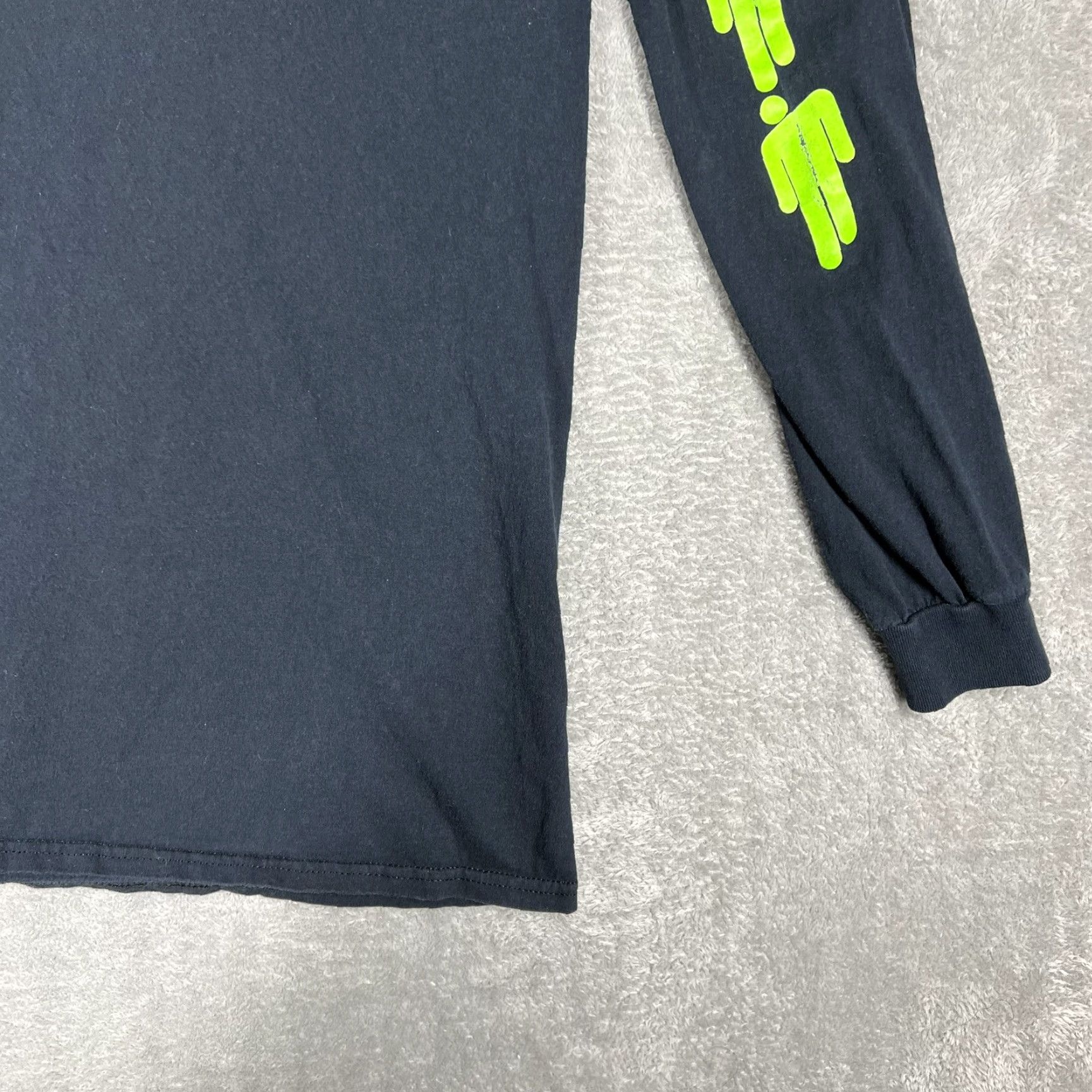 Hanes Billie Eilish Unisex Long Sleeve Men XL Black Double Sided Print T-Shirt Merch Hanes Music Tour Size US XL / EU 56 / 4 - 3 Thumbnail