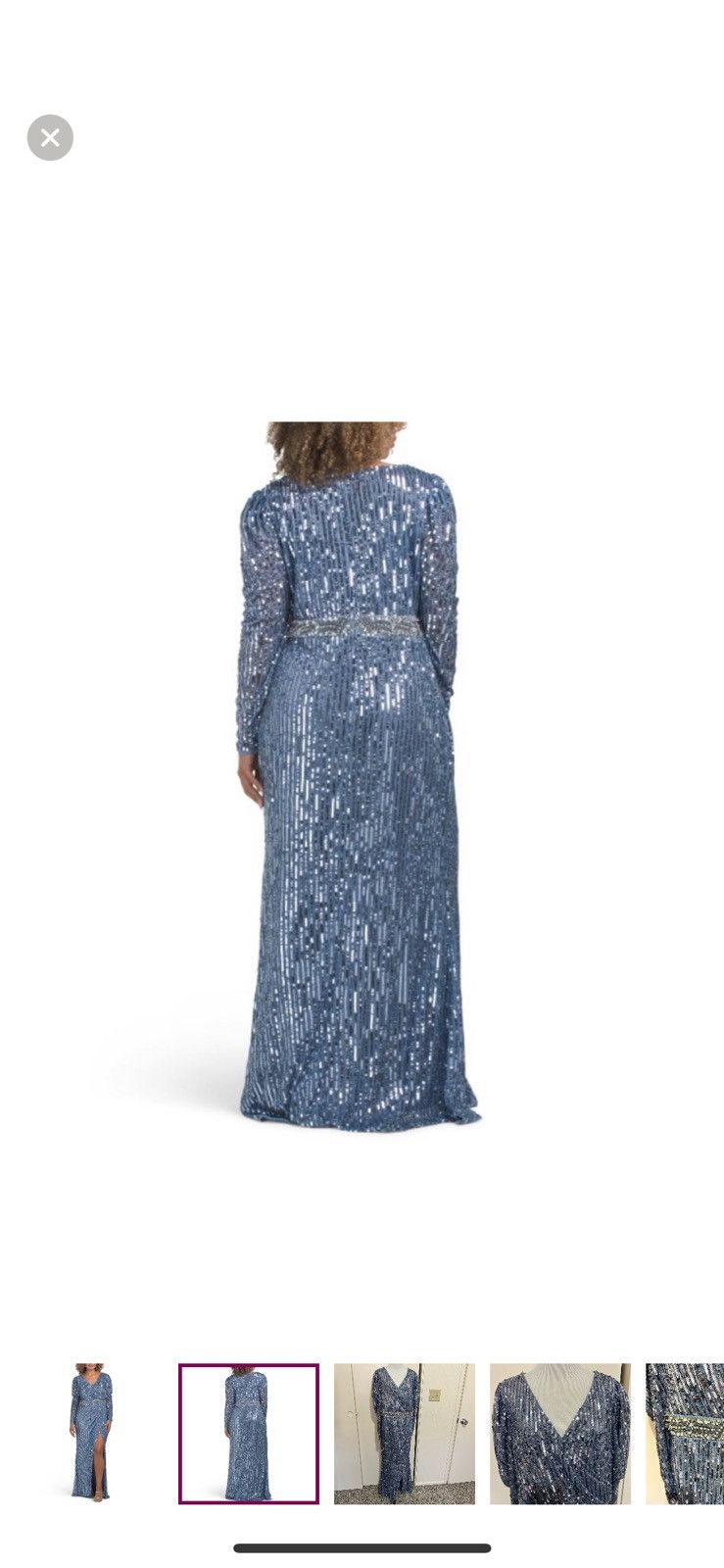 Mac Duggal Mac duggal long sleeved sequin formal gown size 16 Size XXL / US 16-18 / IT 52-54 - 2 Thumbnail