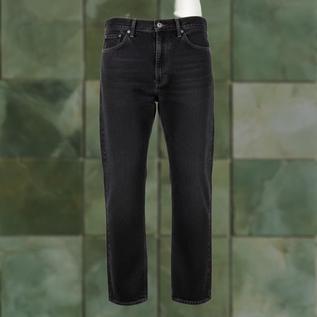 Levi's Levi'S 505 Jeans Mens Black Dark Wash 38x29 Straight Fit - Zip Fly Size US 38 / EU 54 - 1 Thumbnail
