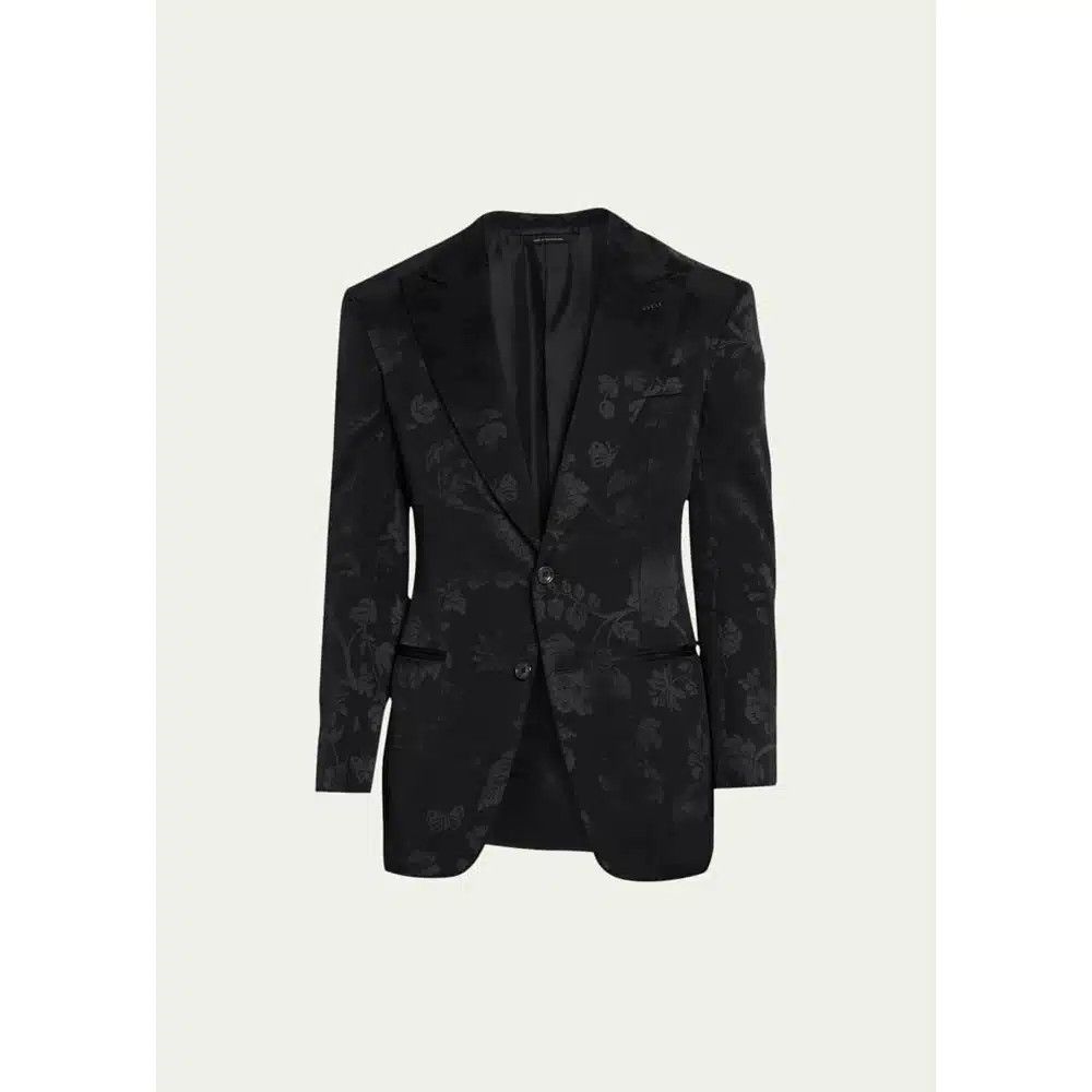 Tom Ford o1loc1c1224 JECPF1 Cocktail Jacket in Black Size US L / EU 52-54 / 3 - 1 Thumbnail