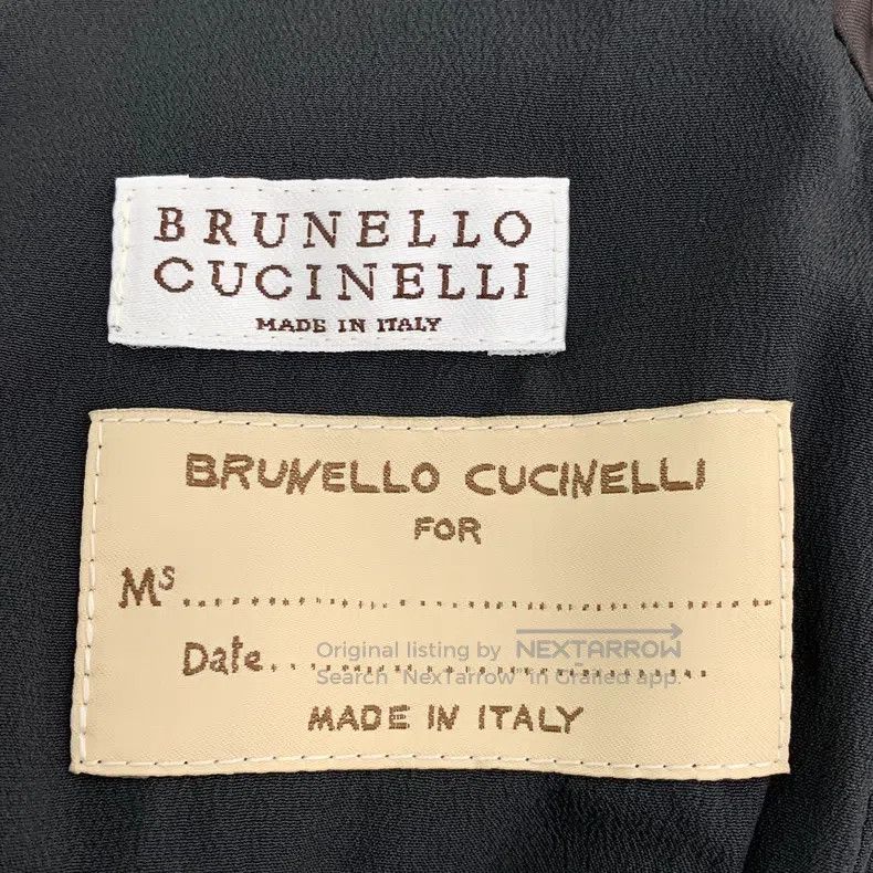 Brunello Cucinelli Brunello Cucinelli Burgundy velvet cotton lapel double-bre Size XS / US 0-2 / IT 36-38 - 6 Thumbnail