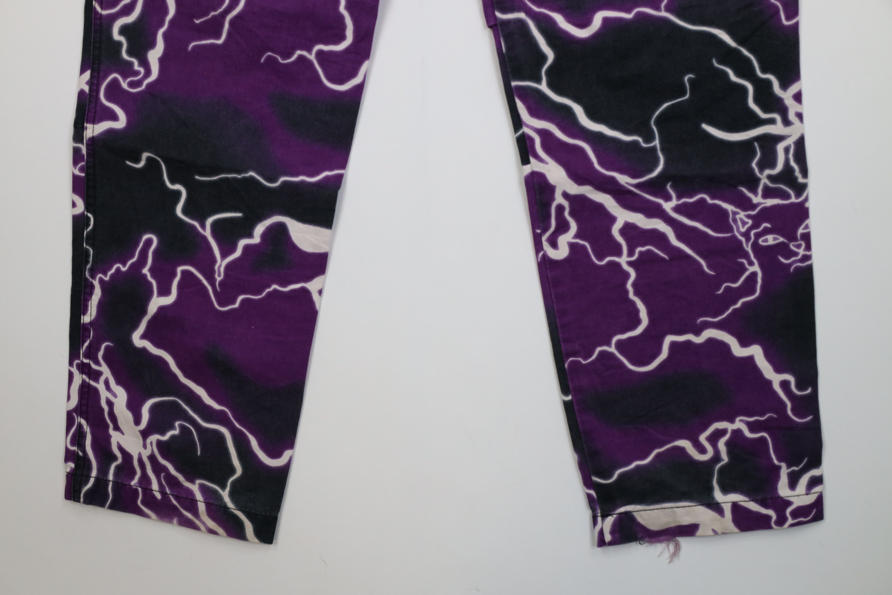 Vintage Vintage Y2K Streetwear Cat Lightning Cargo Pants Cotton Size US 32 / EU 48 - 15 Thumbnail