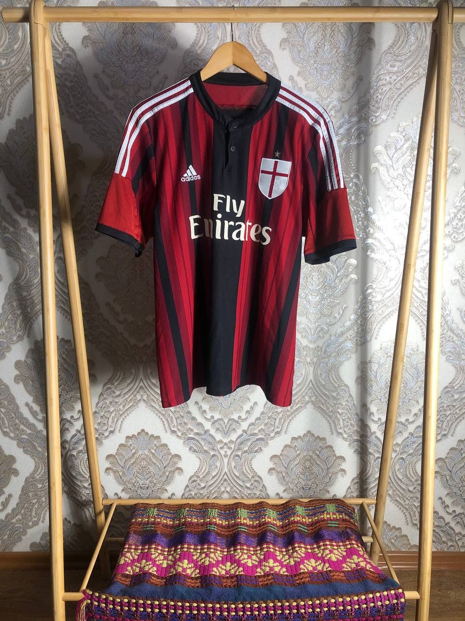 Adidas Vintage Adidas FC Milan Inter Italy Retro Soccer Jersey Y2K Size US XL / EU 56 / 4 - 1 Thumbnail