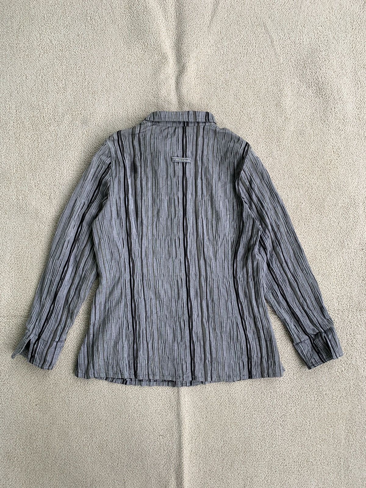 Issey Miyake × Japanese Brand × Vintage Vtg Luciano feretti 3D pattern pleated Style Size M / US 6-8 / IT 42-44 - 2 Thumbnail