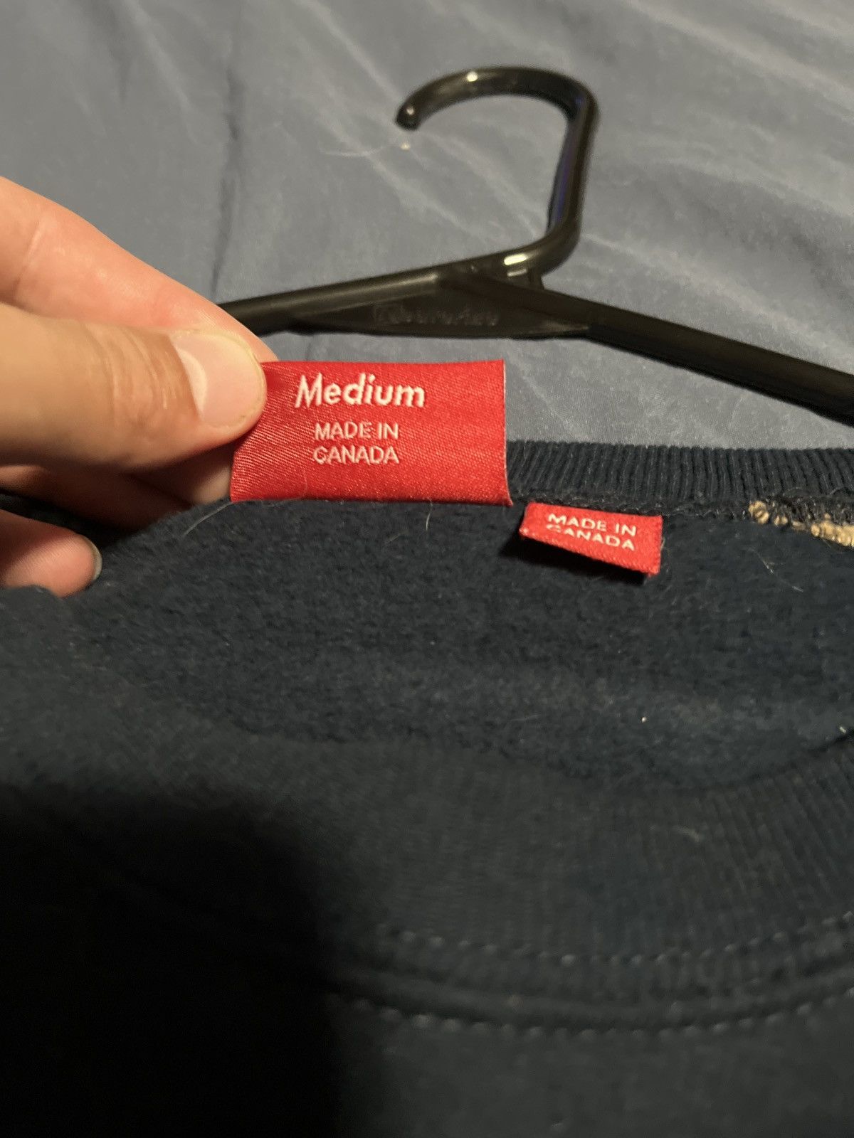 Supreme Supreme Patchwork Arm Logo Crewneck Size US M / EU 48-50 / 2 - 5 Thumbnail