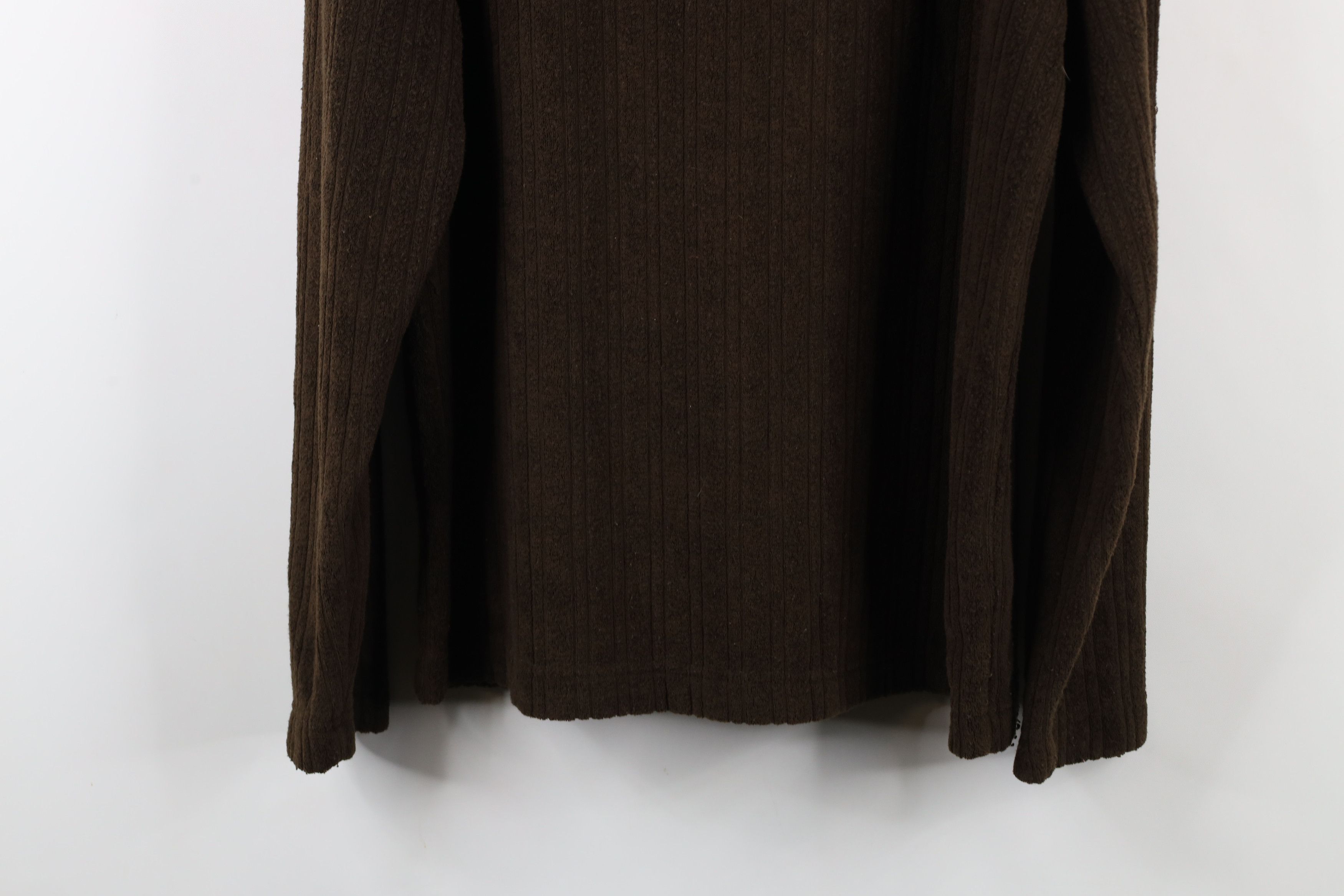 Vintage Vintage 90s Streetwear Fleece Half Zip Pullover Sweater Size US L / EU 52-54 / 3 - 7 Thumbnail