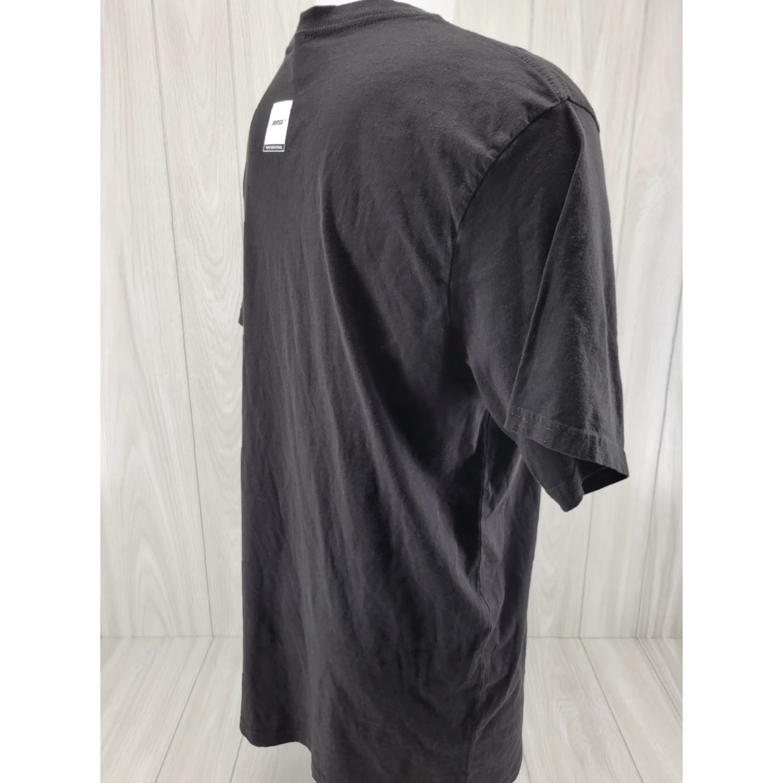 Vintage Bose Professional Speaker Audio Logo T-Shirt Men XL V-Neck Black District Short Sleeve Logo Cotton Shirt Size US XL / EU 56 / 4 - 5 Thumbnail