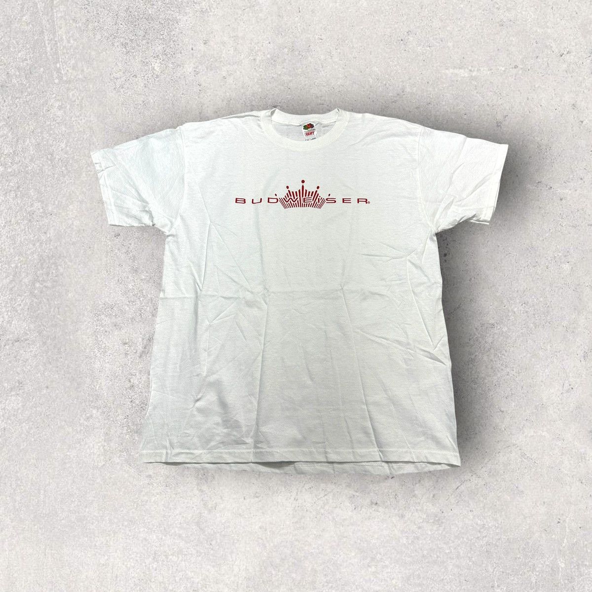 Budweiser × Fruit Of The Loom × Vintage Vintage Budweiser tee Size US XL / EU 56 / 4 - 1 Thumbnail