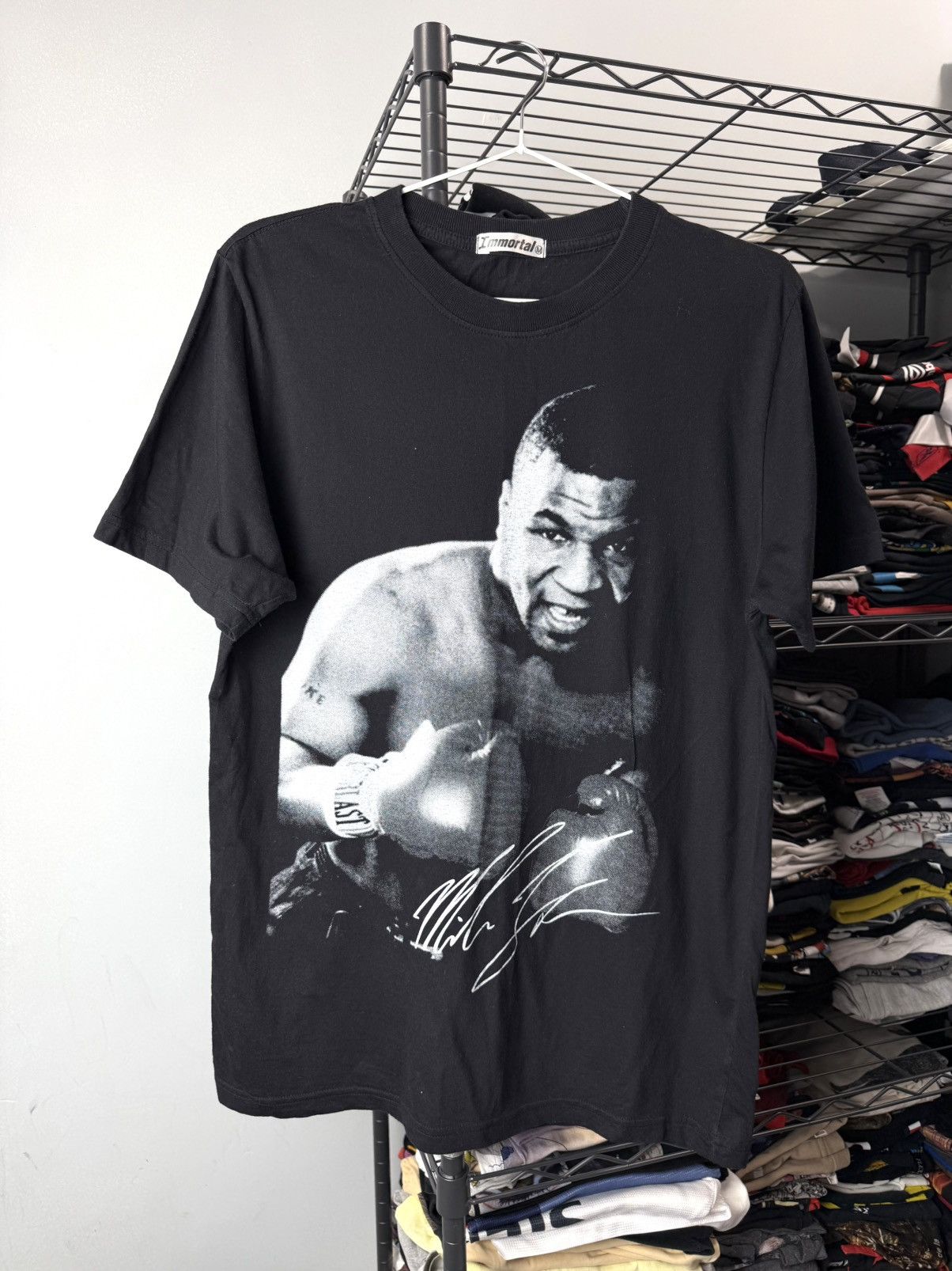 Vintage Vintage Mike Tyson Boxing T Shirt Art Faceprint Streetwear Size US M / EU 48-50 / 2 - 1 Thumbnail