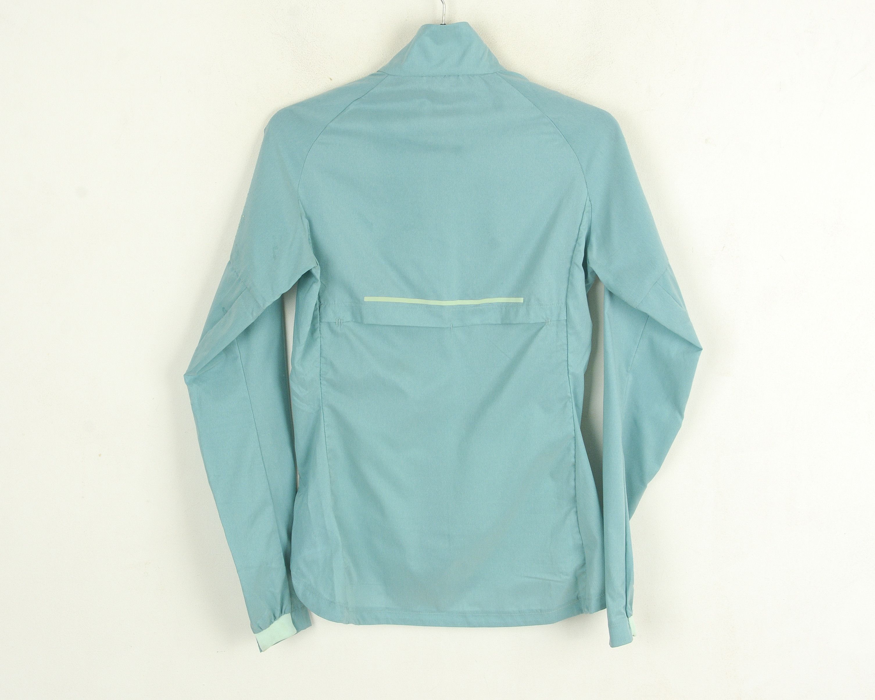 Adidas Energy Running Women XS Tracksuit Jacket Turquoise Size XS / US 0-2 / IT 36-38 - 4 Thumbnail