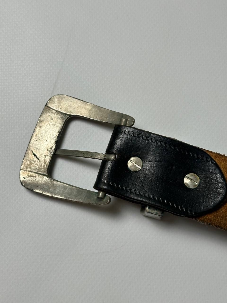 Vintage Vintage Versace Belt Real Leather Size ONE SIZE - 9 Thumbnail