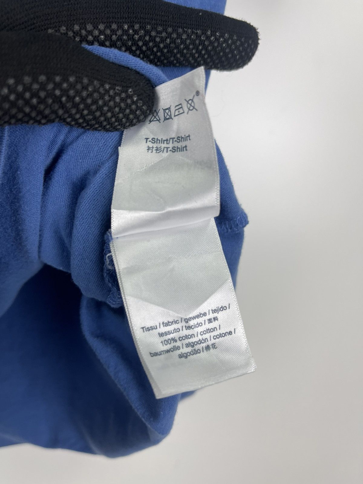 Designer Serge Blanco Blue Tee Size US L / EU 52-54 / 3 - 9 Thumbnail