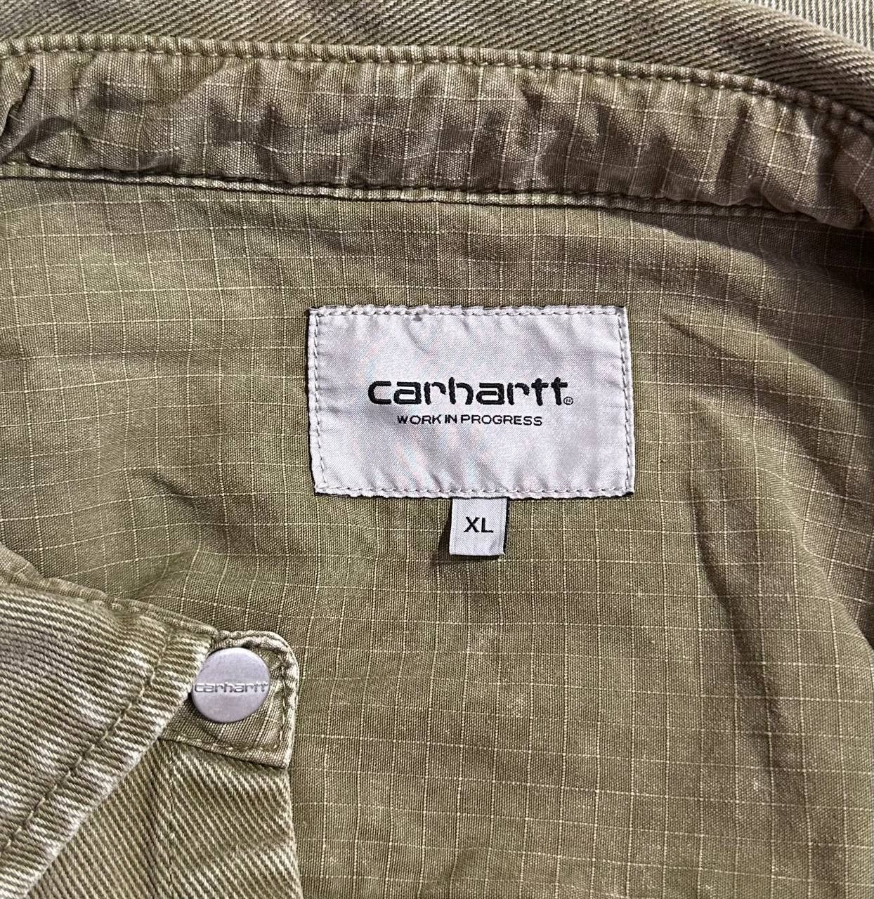 Carhartt Carhartt MONTEREY SHIRT JAC Long sleeve denim shirt buttons Size US XL / EU 56 / 4 - 11 Thumbnail