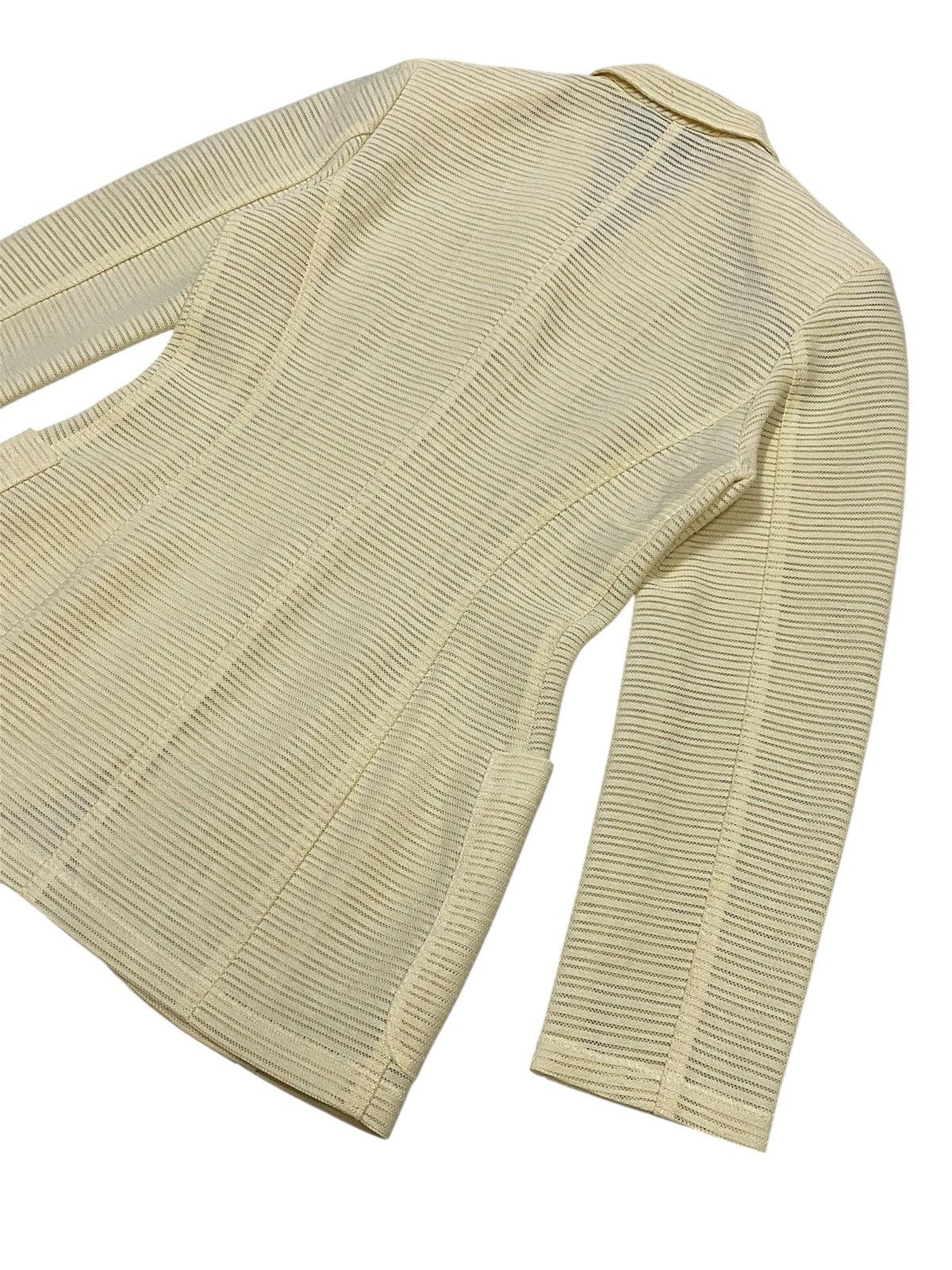 Jean Paul Gaultier Jean Paul Gaultier Archetypal Nylon ( Mesh ) Blazer/Jacket Size S / US 4 / IT 40 - 23 Thumbnail