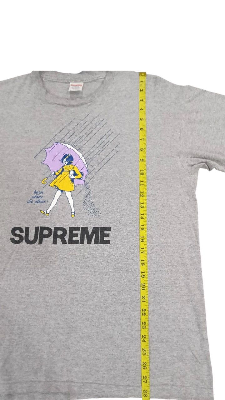 Supreme SUPREME MORTON SALT BORN ALONE DIE ALONE TEE Size US L / EU 52-54 / 3 - 5 Thumbnail