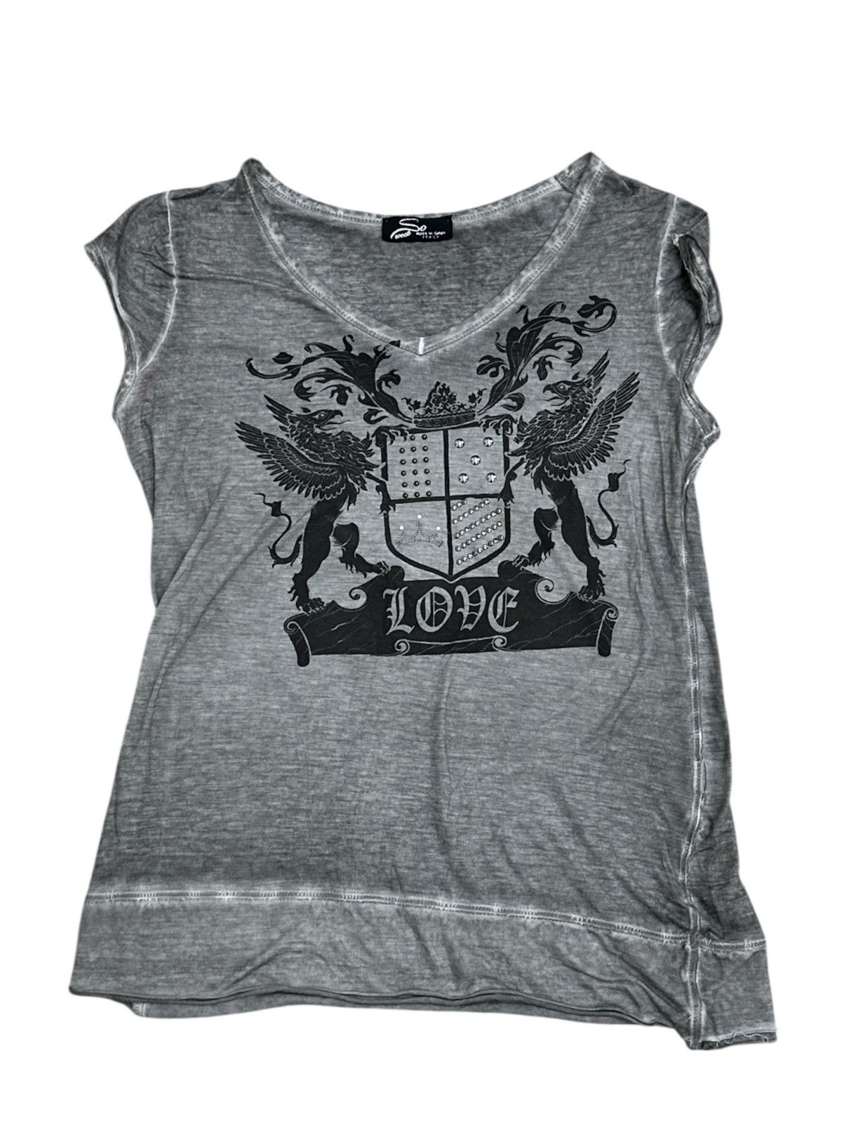 Other Vintage So Sweet Made In Carpi Italy Studded Mesh Sleeveless Size US M / EU 48-50 / 2 - 1 Thumbnail