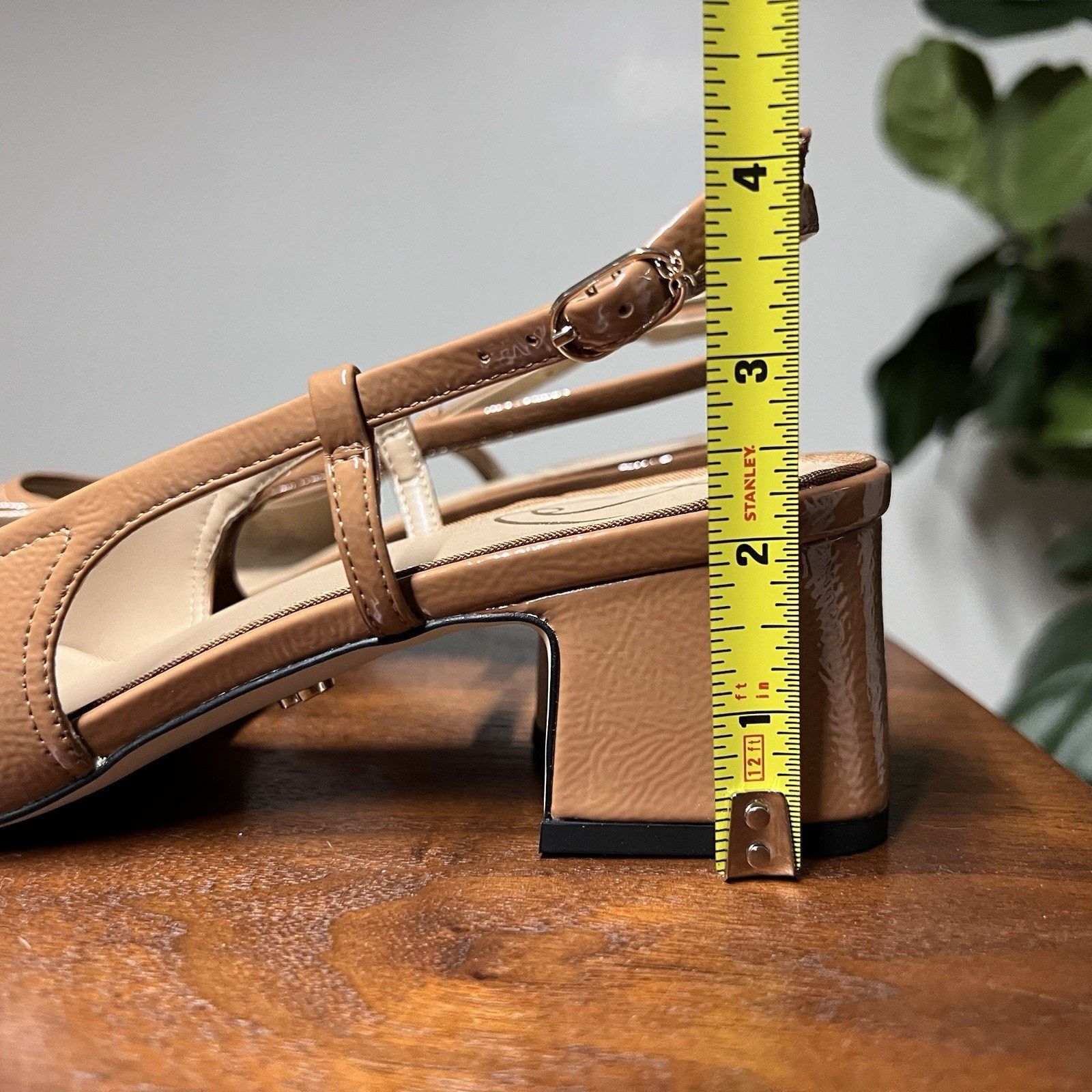 Sam Edelman Sam Edelman Tarra Slingback Pump (9) Block Heel Cap Toe Size US 9 / IT 39 - 2 Thumbnail