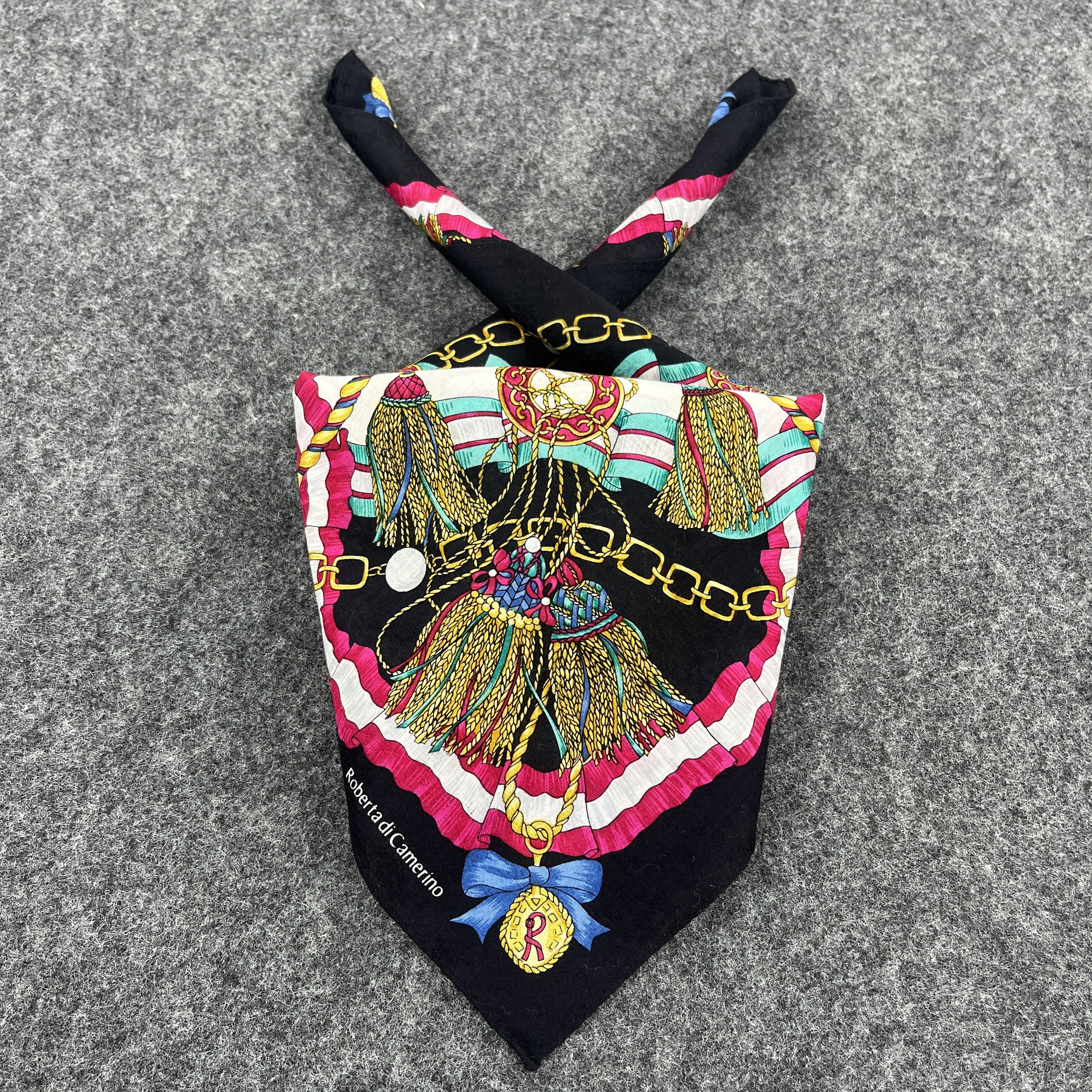 Roberta di Camerino Roberta Di Camerino Handkerchief / Neckerchief B246 Size ONE SIZE - 3 Thumbnail
